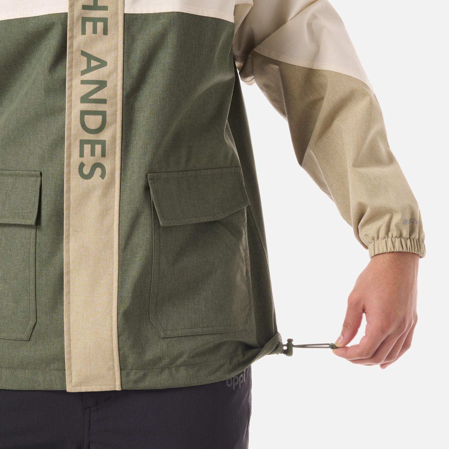 Chaqueta Teen Boy FirePlace B-Dry Jacket Verde oliva Lippi V26-5