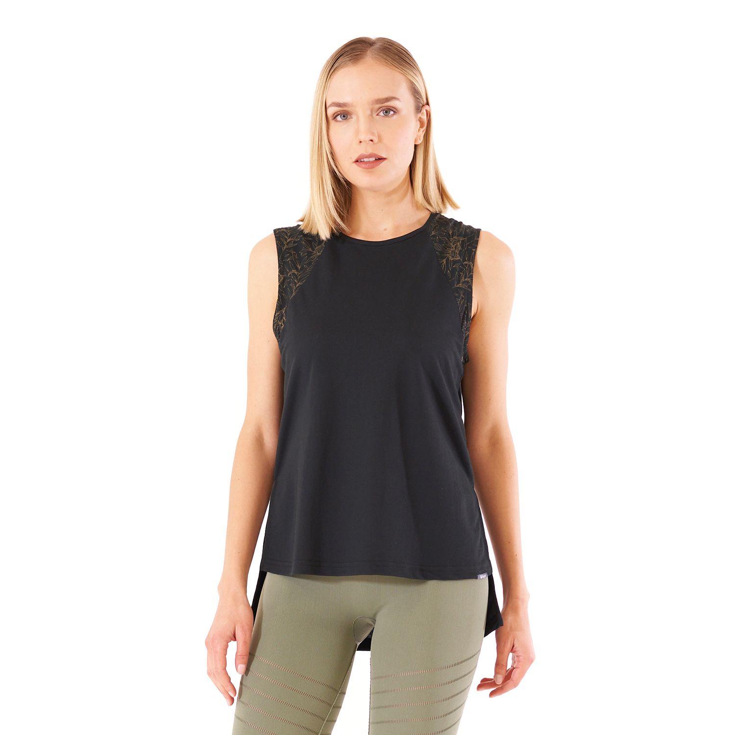 Polera Mujer Sunset T-Shirt Grafito Lippi-1