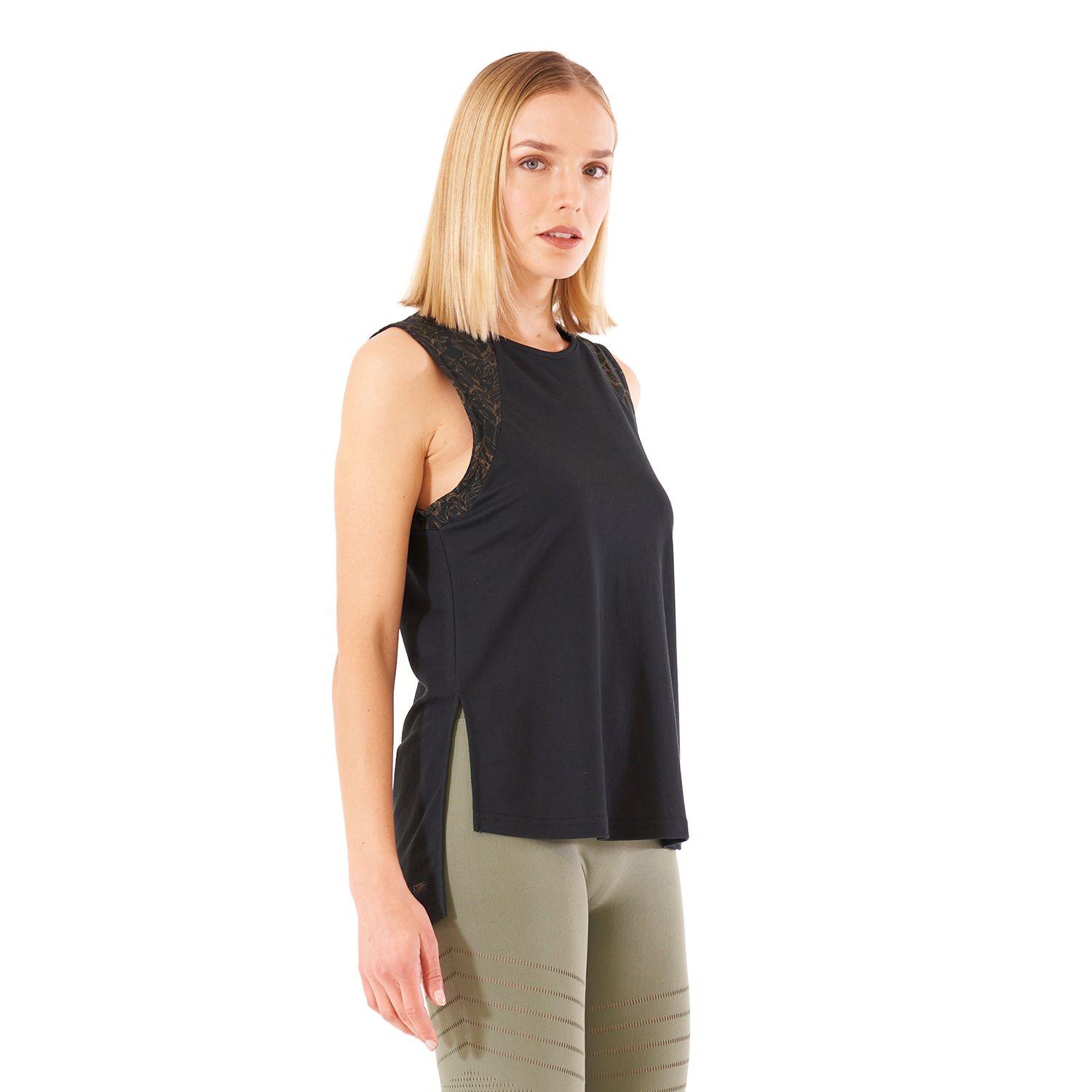 Polera Mujer Sunset T-Shirt Grafito Lippi-2