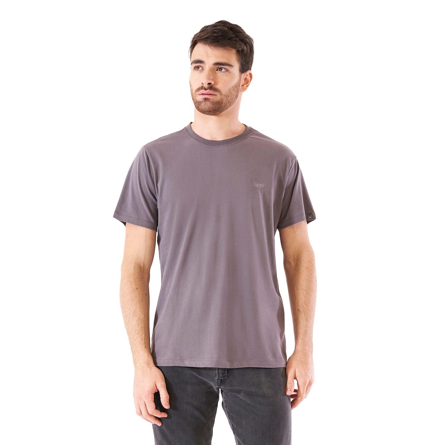Polera Hombre Ulmo Cotton UVStop TShirt Malva Lippi-1