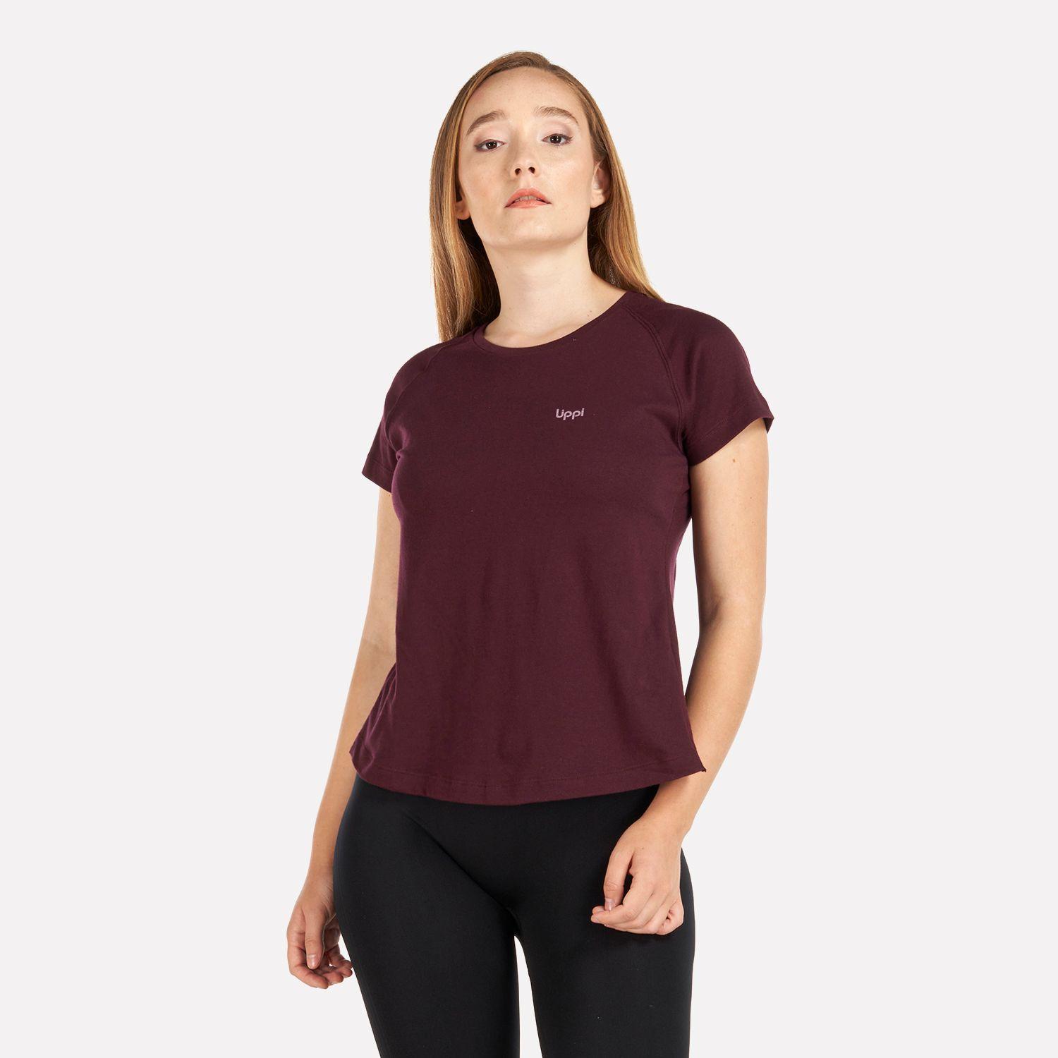 Polera Mujer Crossback Organic T-Shirt Vino Lippi-1