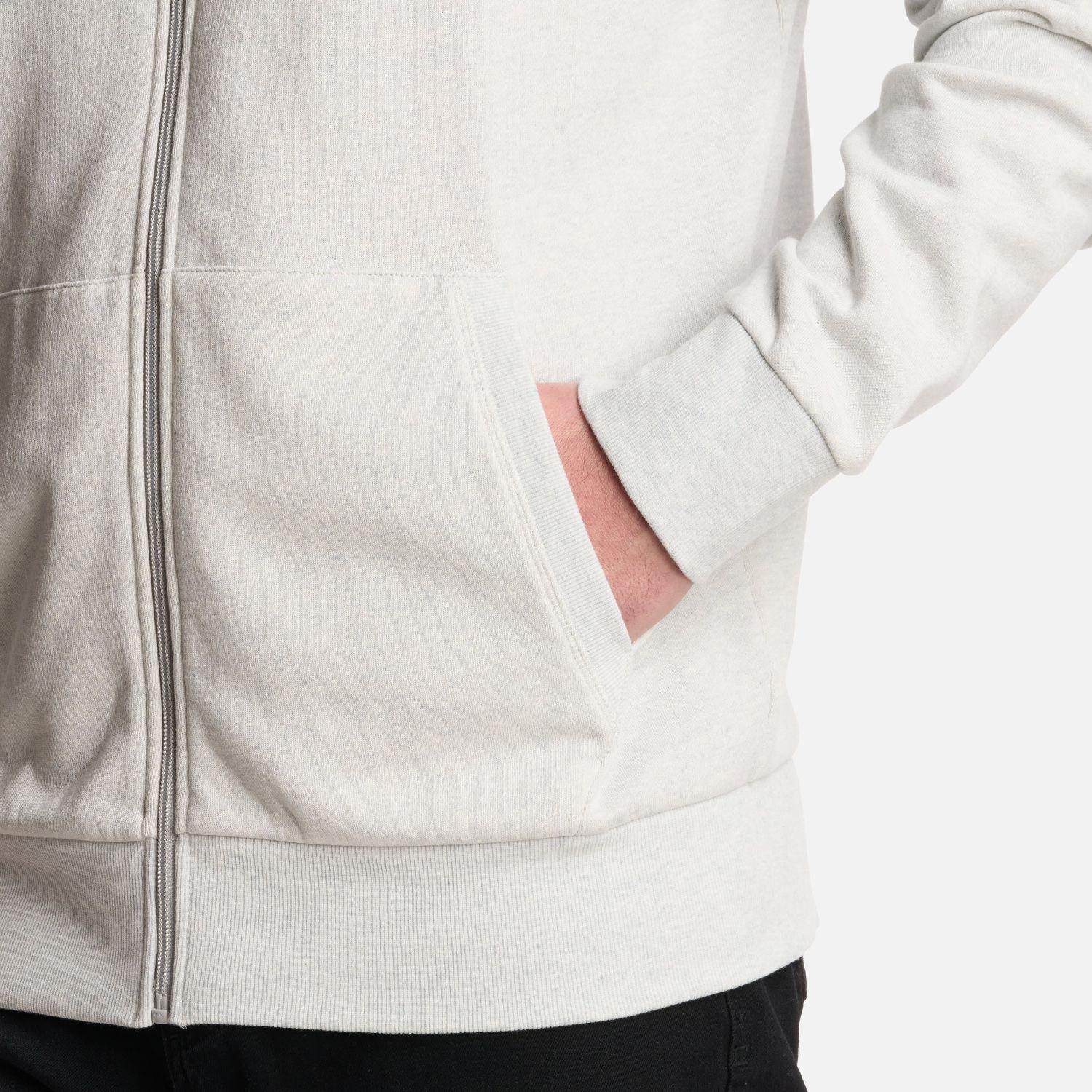 Polerón Hombre Ulmo Full Zip Hoody Sweatshirt Gris Lippi-4