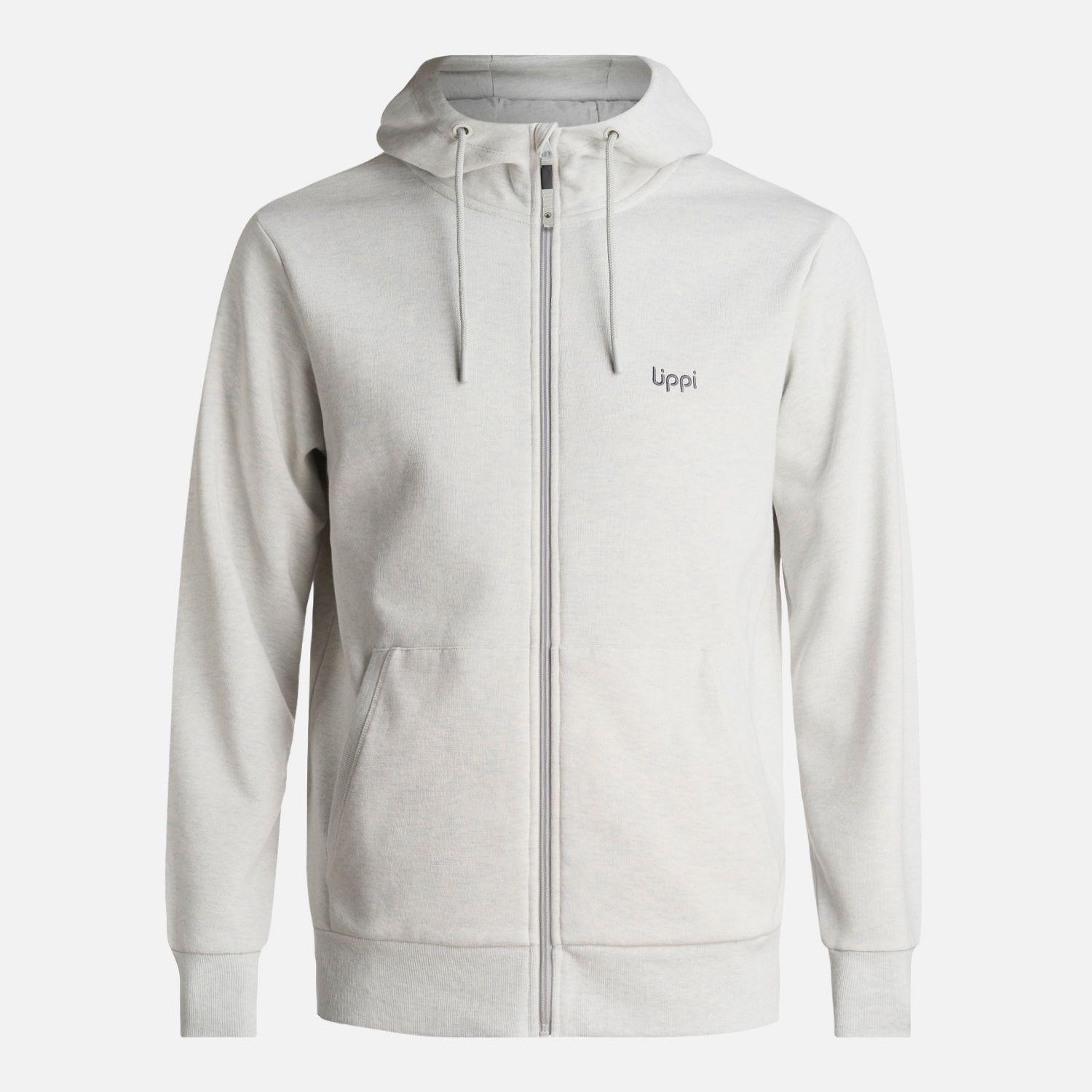 Polerón Hombre Ulmo Full Zip Hoody Sweatshirt Gris Lippi-6