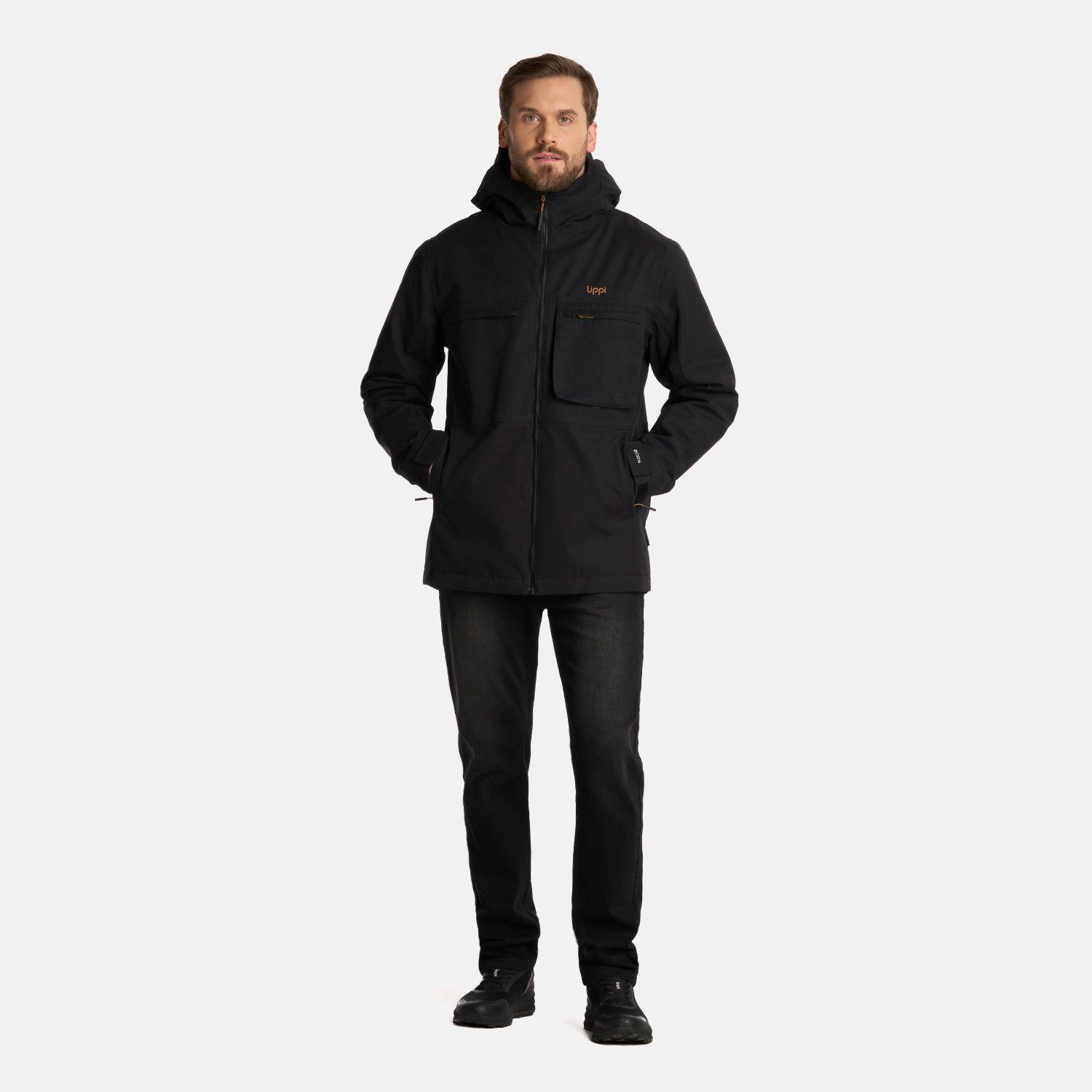 Chaqueta Hombre Citizen Warm B-Dry Hoody Negro Lippi I25-6