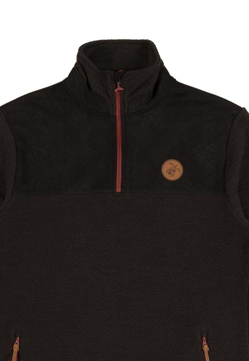 Poleron Hombre Emiliodon Negro Haka Honu V20-1