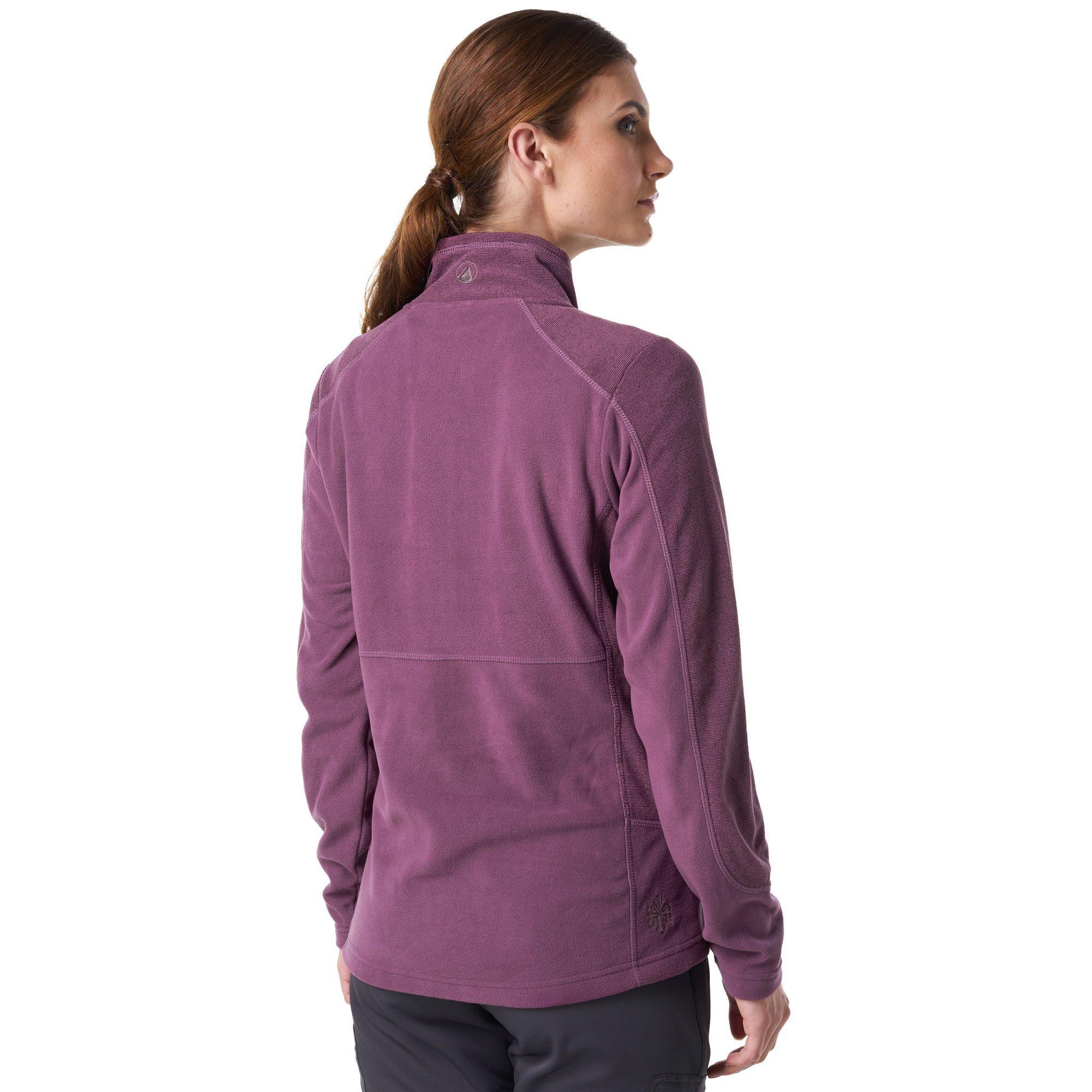 Poleron Mujer Lighter Nano-F 14 Zip Jade Oscuro Lippi-3