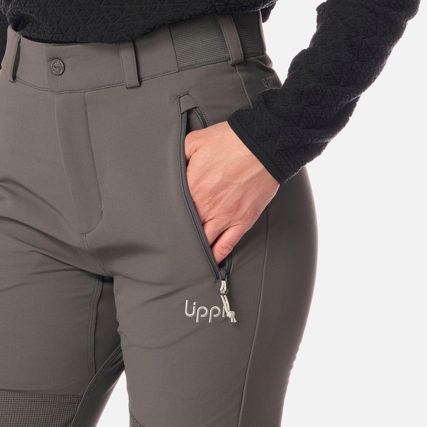 Pantalón Mujer Shelter Softshell Pants Gris Medio Lippi I26-3