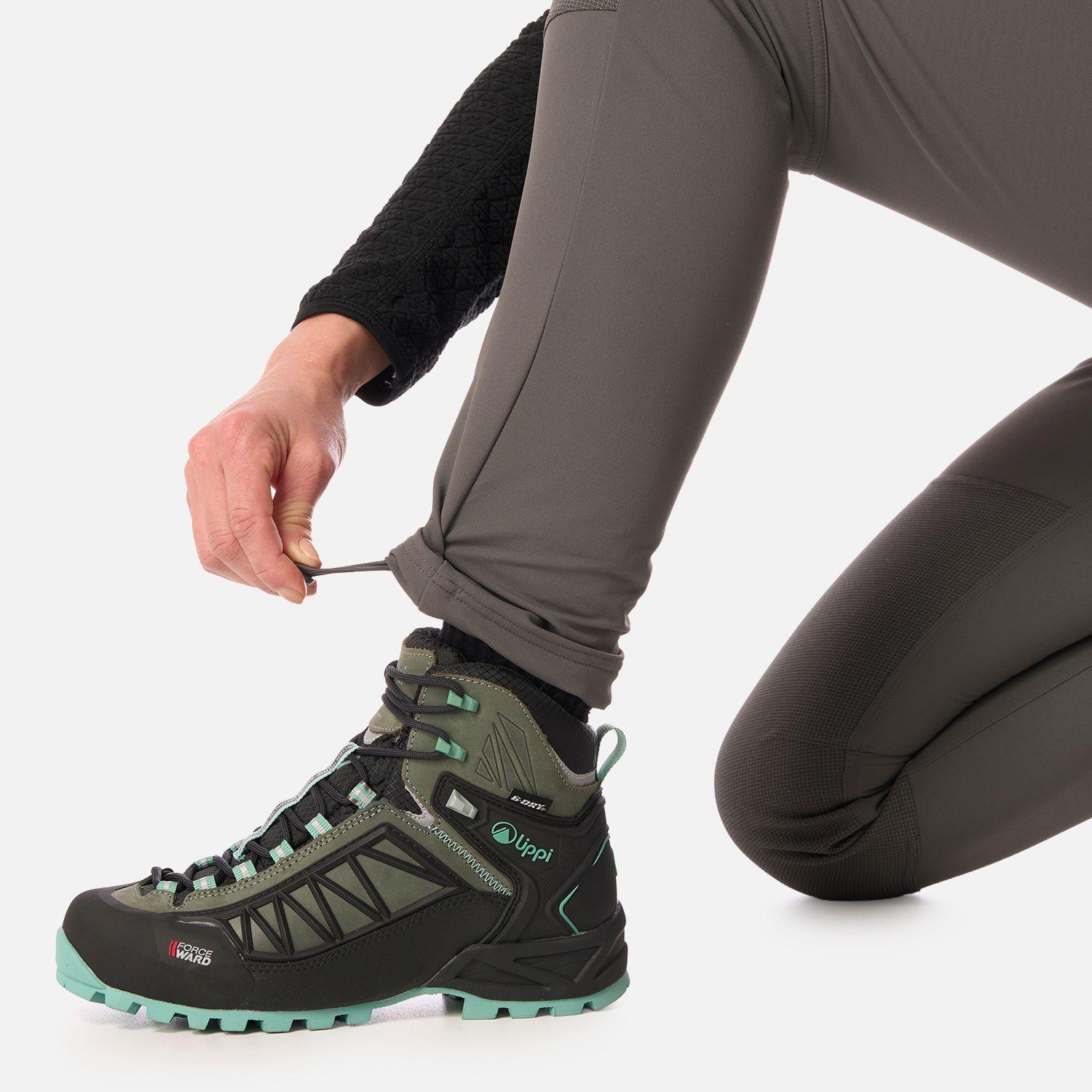 Pantalón Mujer Shelter Softshell Pants Gris Medio Lippi I26-4