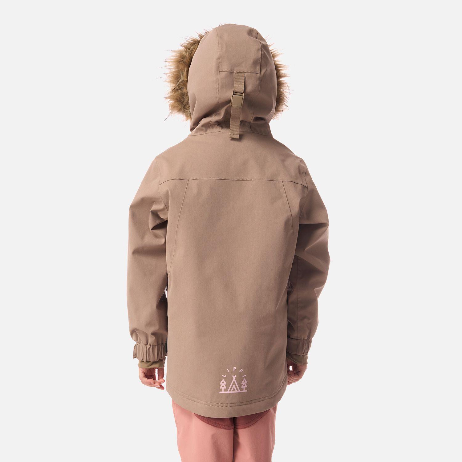Chaqueta Niña Roble B-Dry Hoody Jacket Canela Lippi I26-2