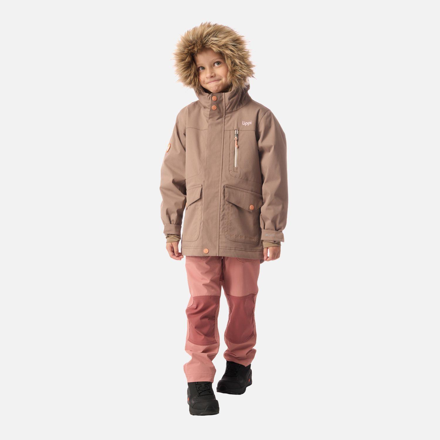 Chaqueta Niña Roble B-Dry Hoody Jacket Canela Lippi I26-4