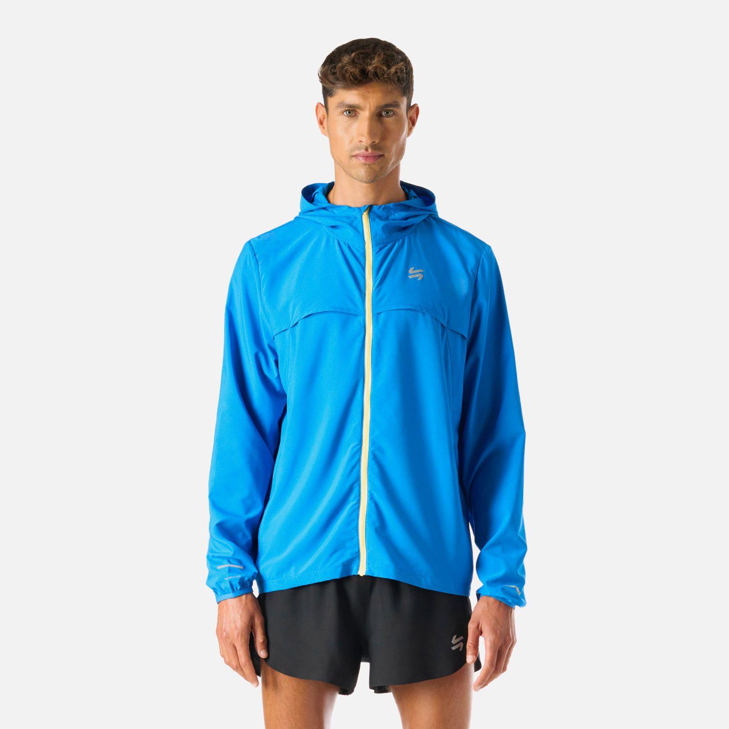 Chaqueta Hombre Built To Move Pro Windbreaker Azul Vulcano-0