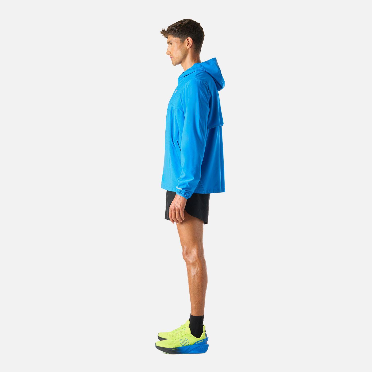 Chaqueta Hombre Built To Move Pro Windbreaker Azul Vulcano-2