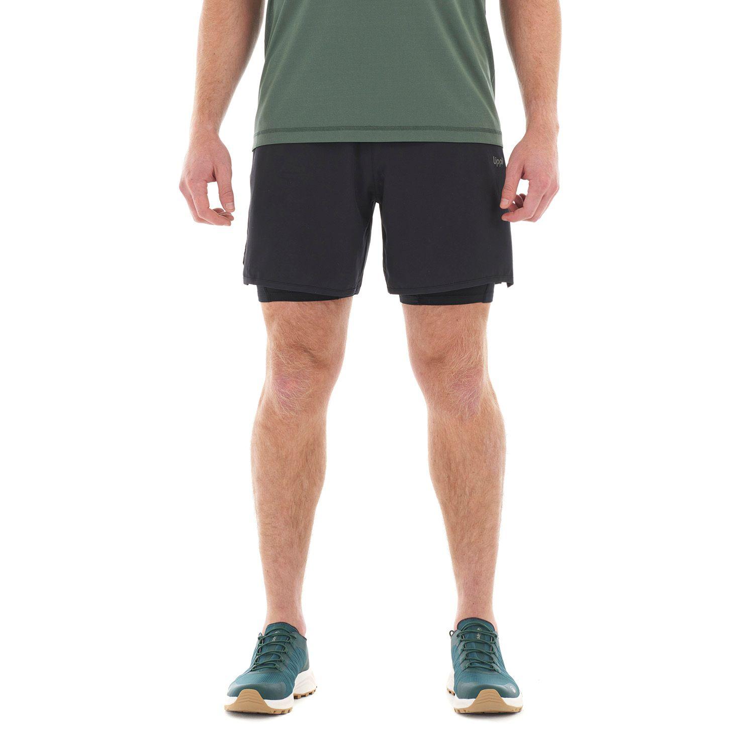 Short Hombre Go For It Shorts Negro Lippi V23-1