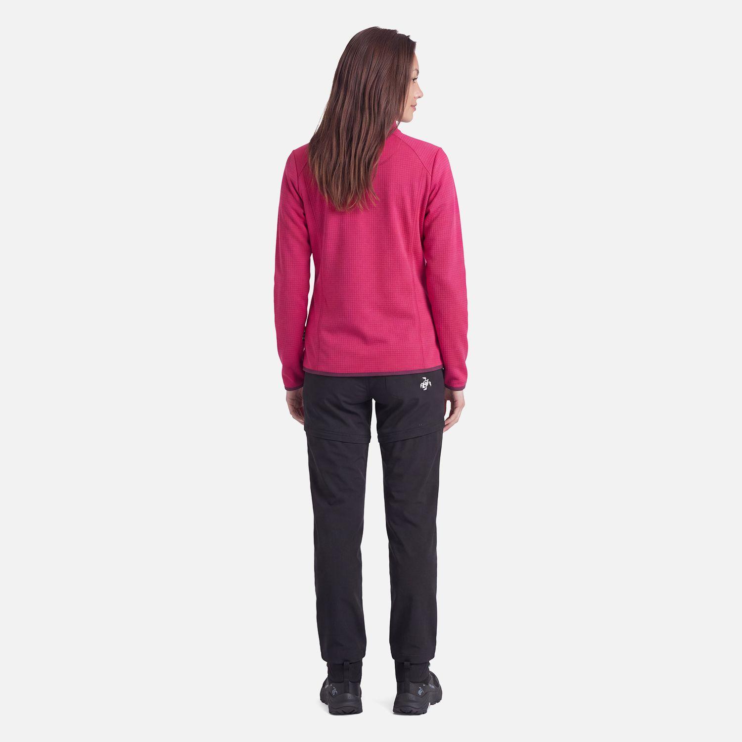 Polerón Mujer Taina Full Zip Frambuesa Haka Honu V27-4