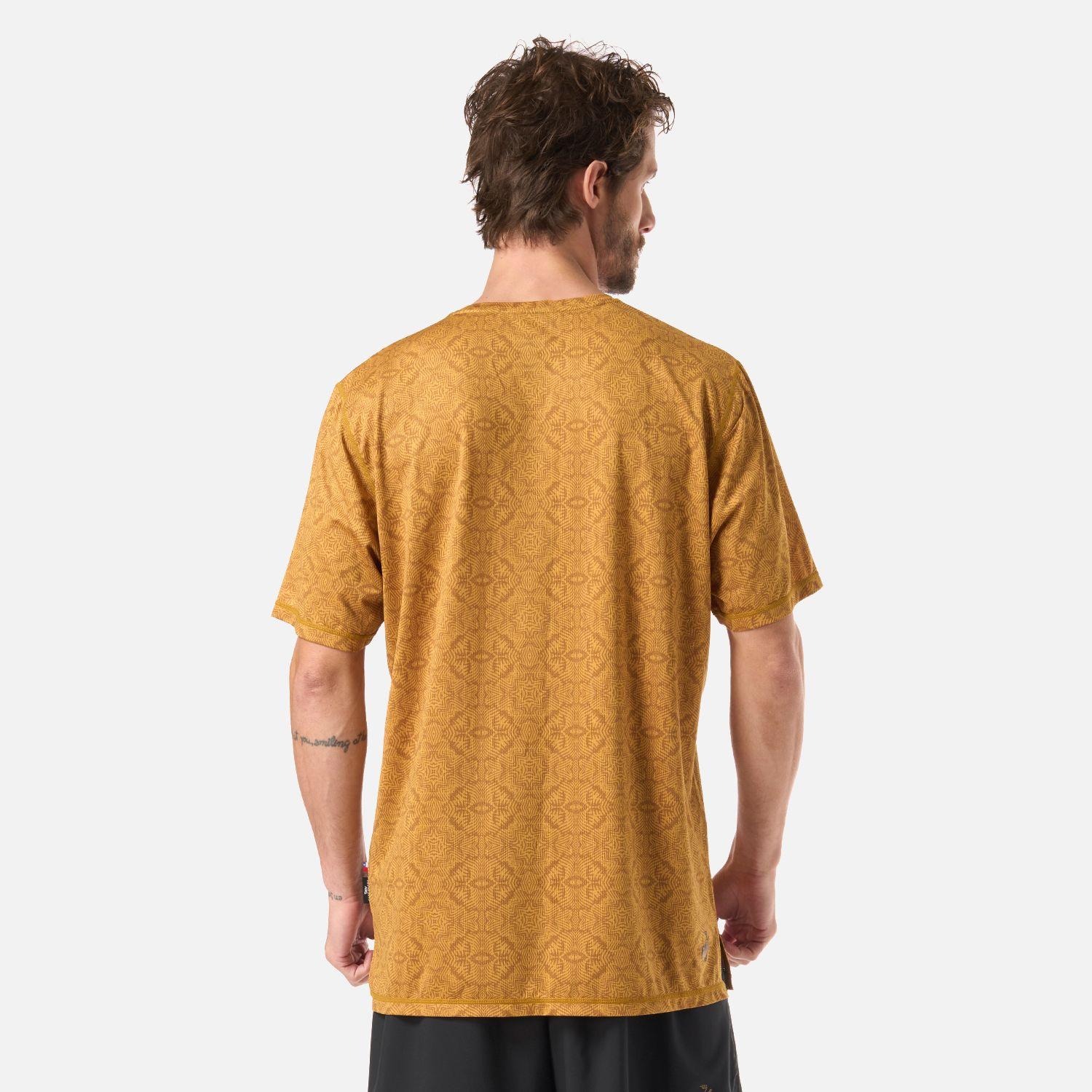 Polera Hombre Sudala Print Mostaza Haka Honu V26-2