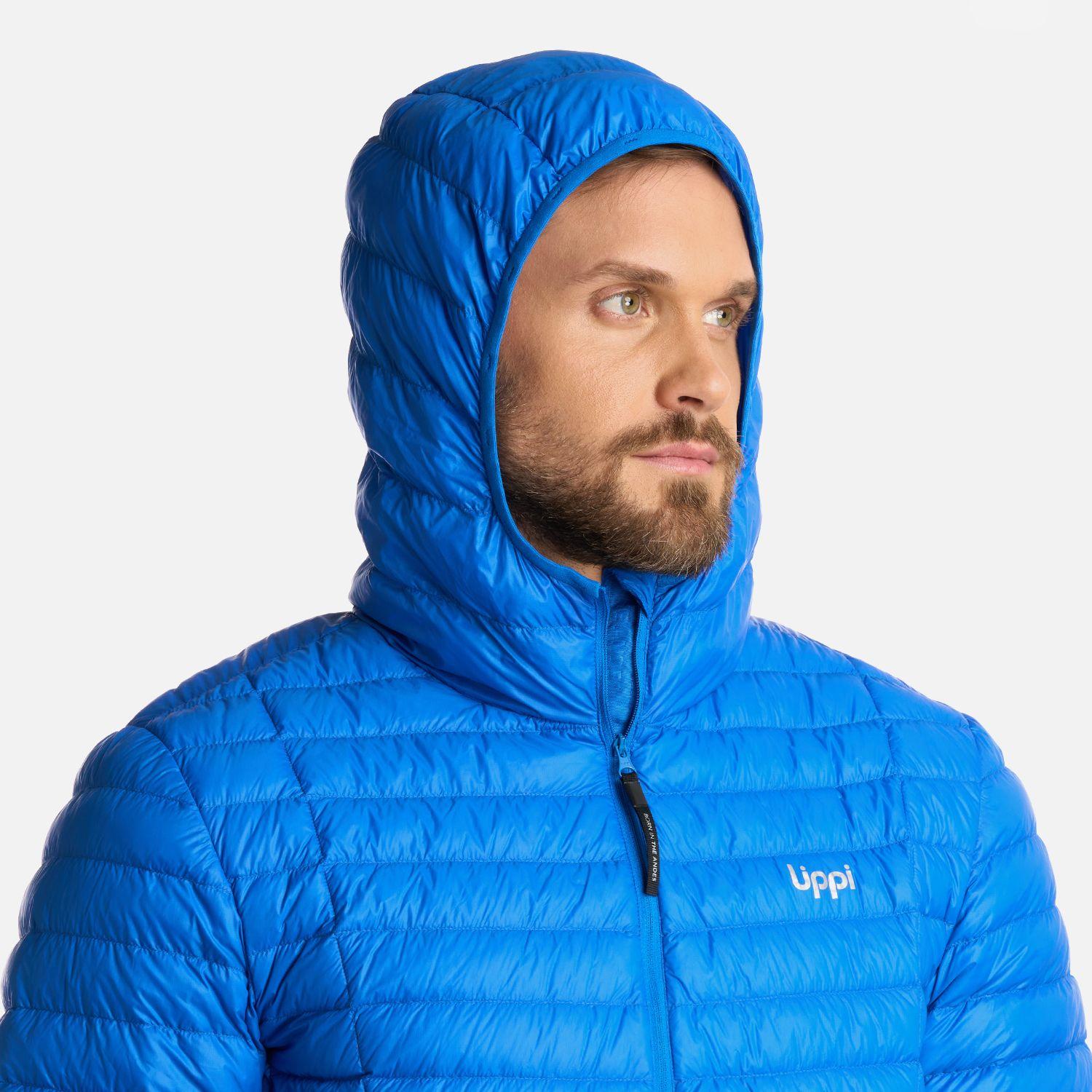 Chaqueta Hombre Peak Down Hoody Jacket Azulino Lippi I25-3