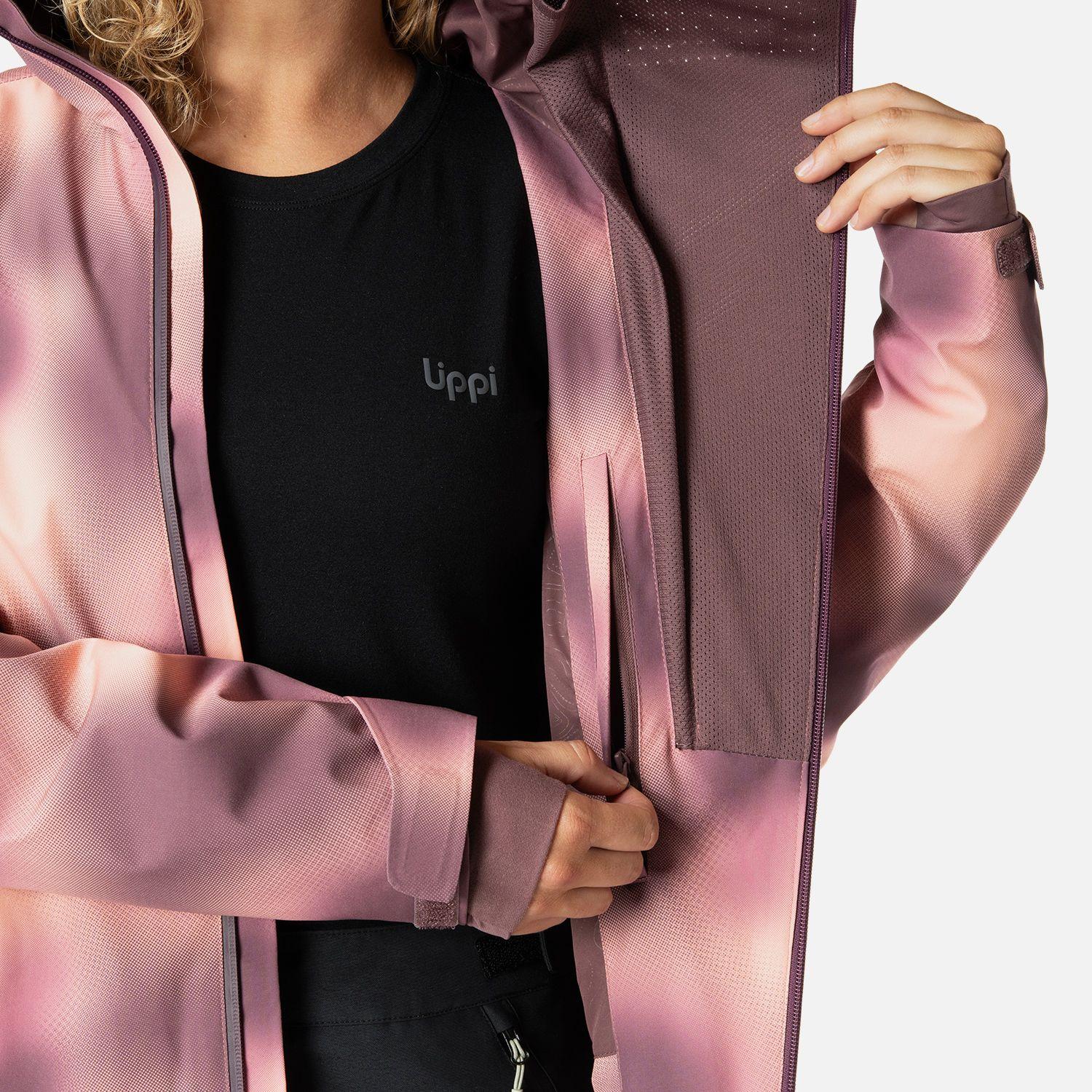 Chaqueta Mujer SkiVenture B-Dry Hoody Jacket Print Vino Lippi I26-9