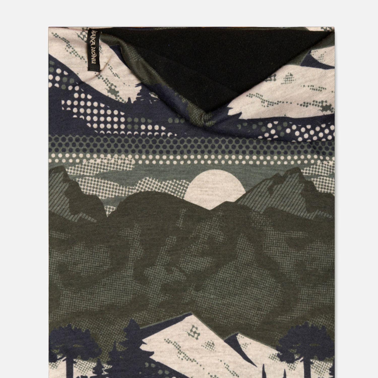 Headex Unisex La Cima Print Verde Militar Haka Honu-2