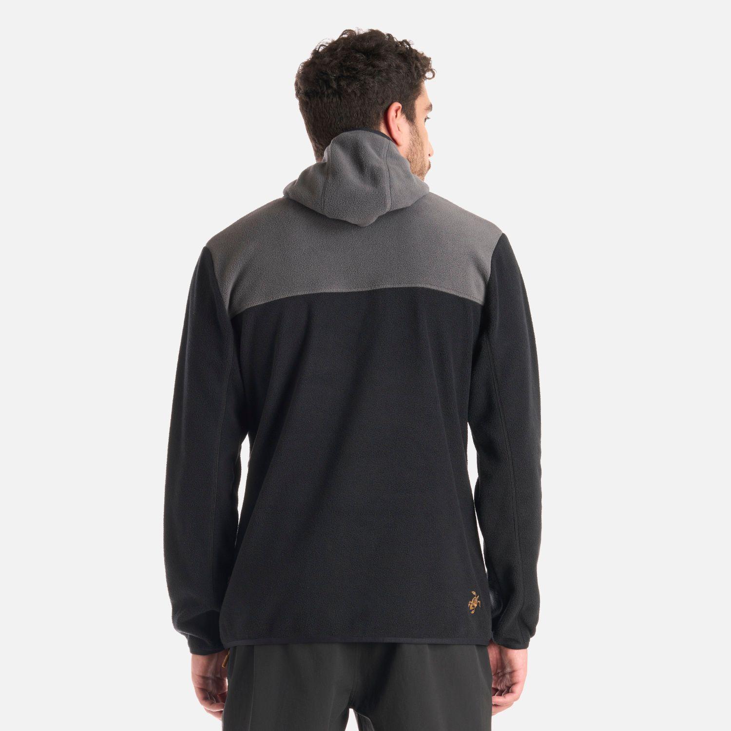 Polerón Hombre Tokerau Hoody Negro Haka Honu I25-2