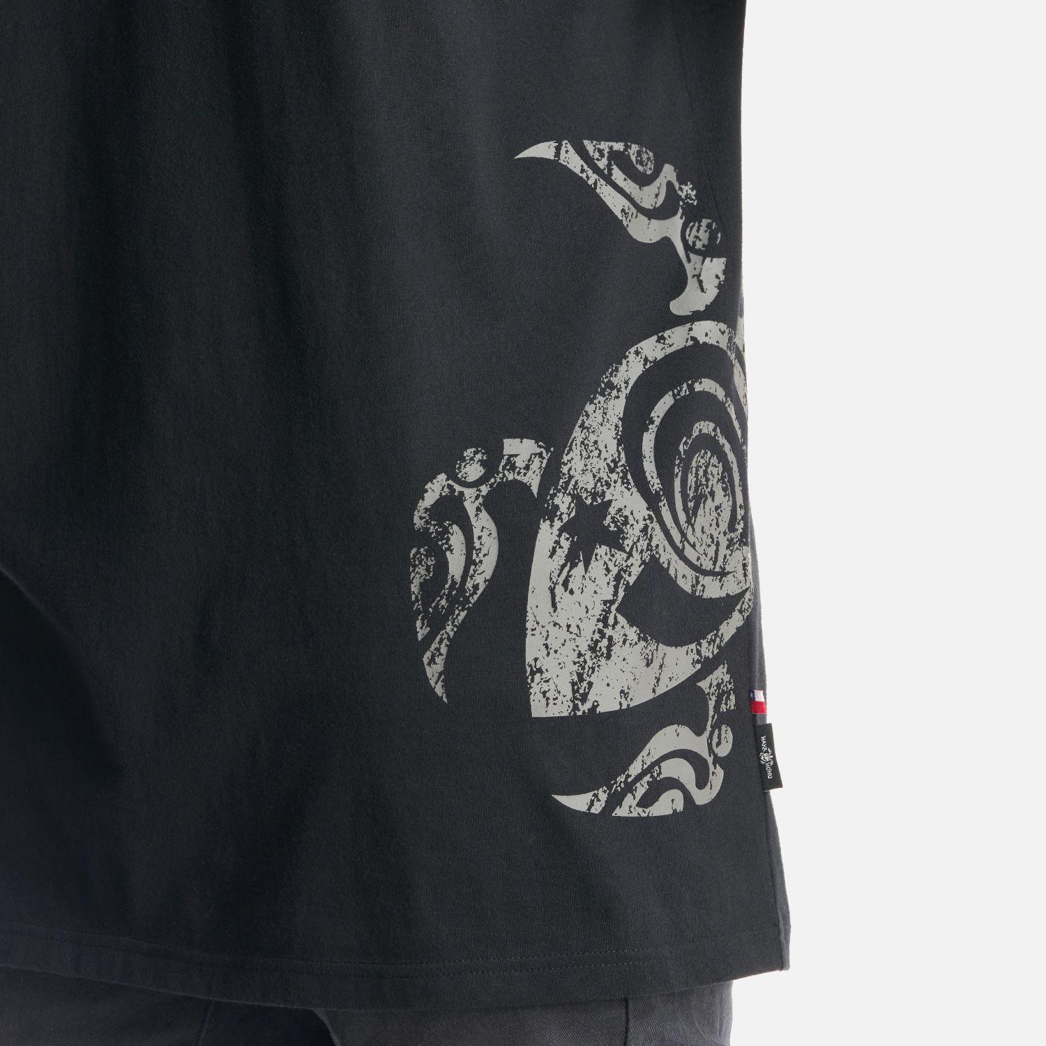 Polera Hombre Haka Negro Haka Honu I24-4