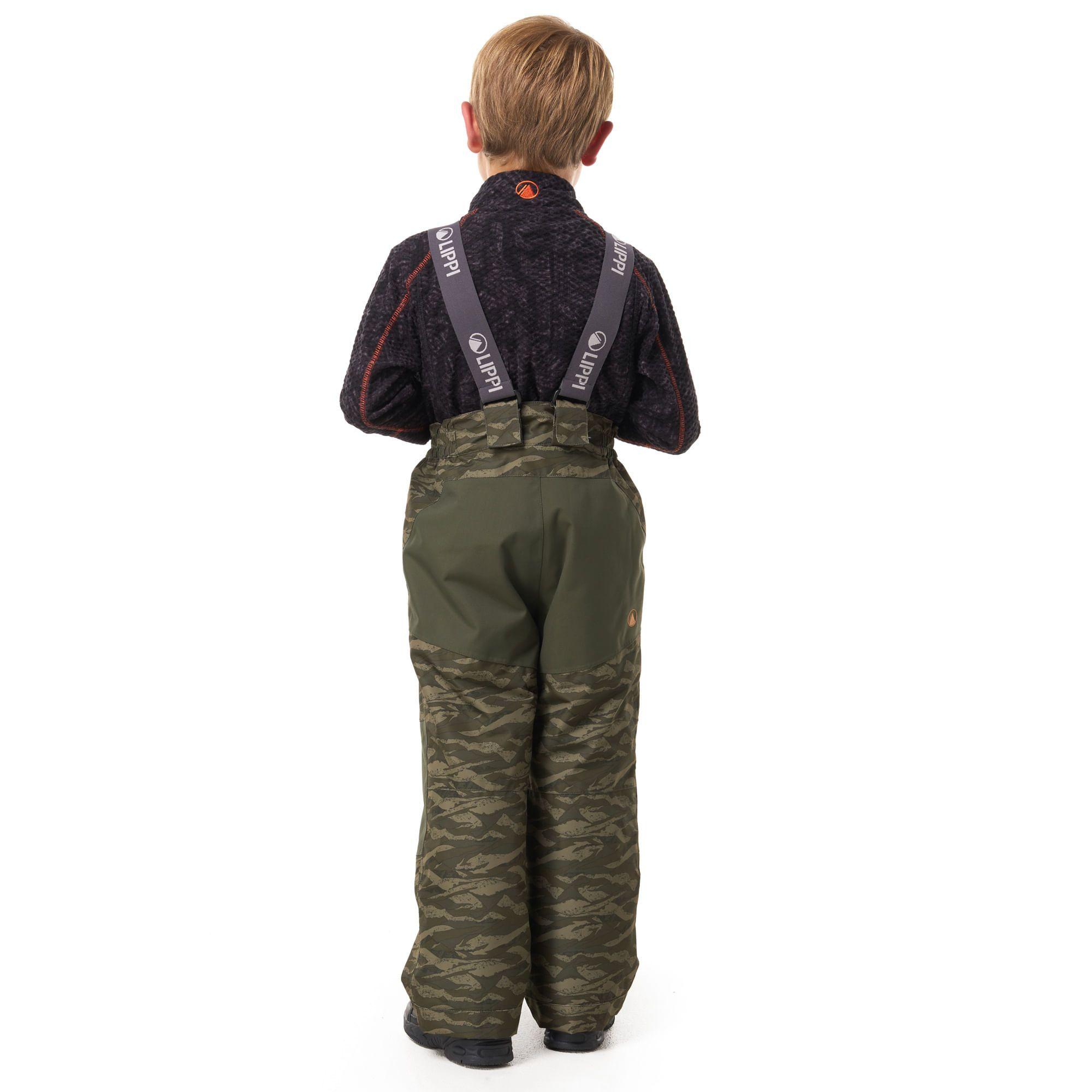 Pantalon Niño Andes Snow B-Dry Pants Print Verde Militar Lippi-2