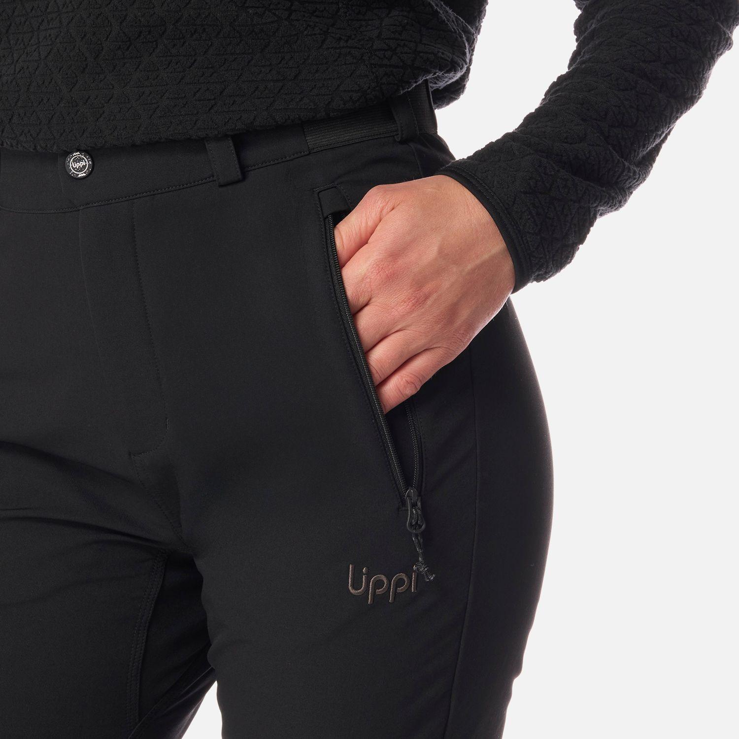 Pantalón Mujer Shelter Softshell Pants Negro Lippi I26-3