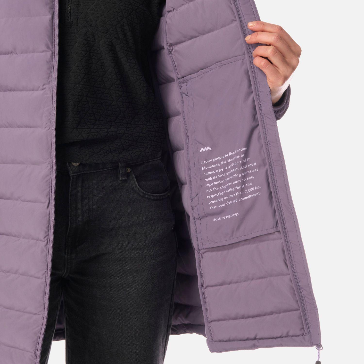 Chaqueta Mujer Snowmass Long Steam-pro Hoody Jacket Violeta Lippi I26-5