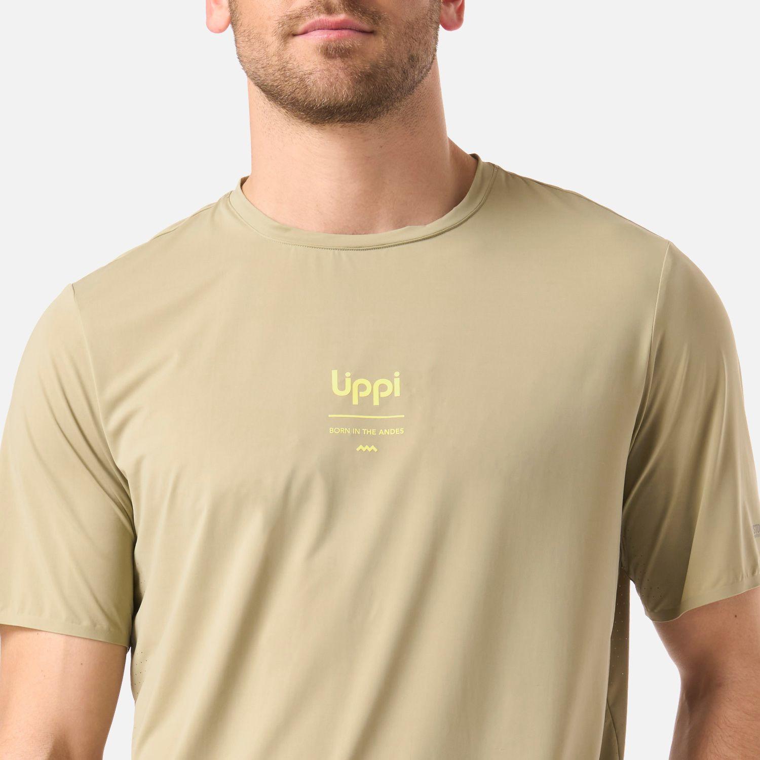 Polera Hombre Air Q-Dry T-Shirt Verde Oliva Lippi V26-3