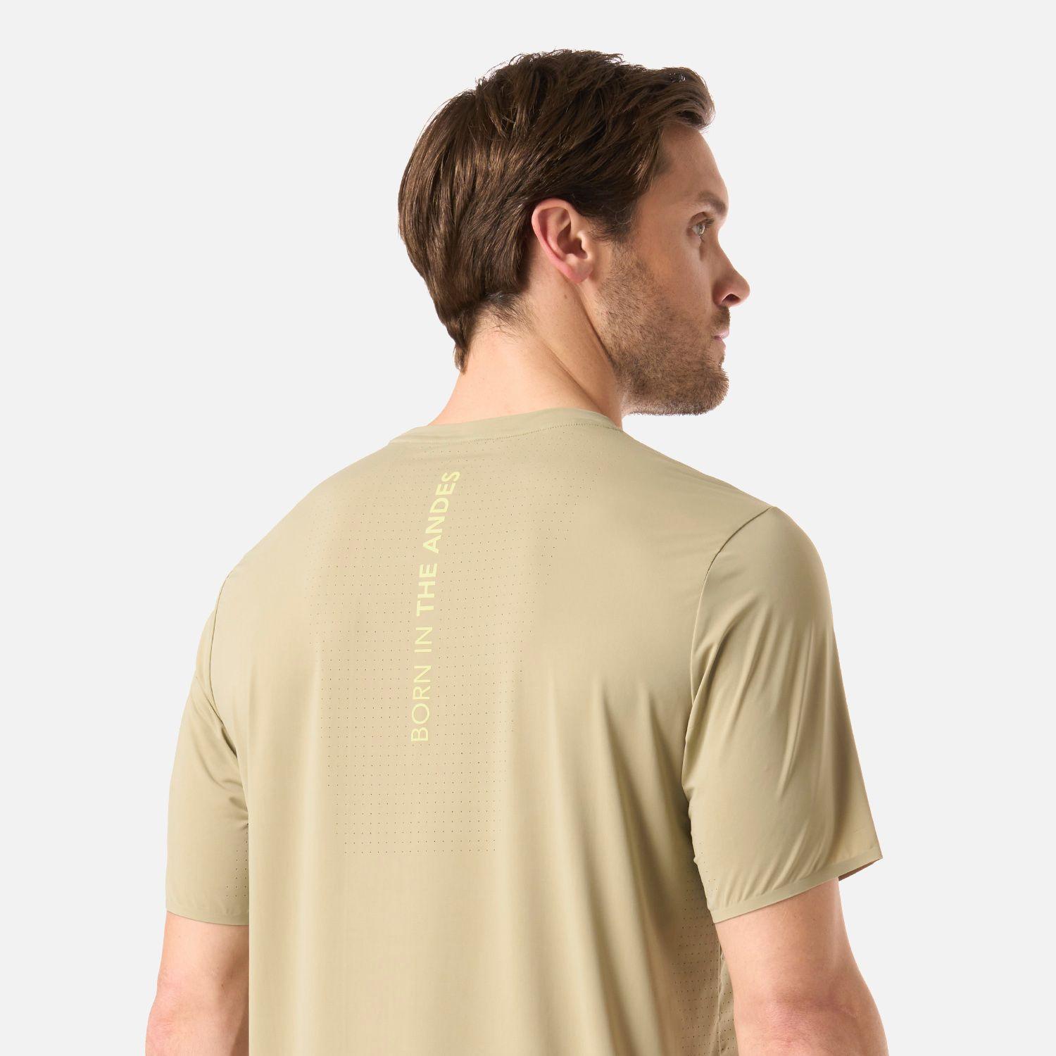 Polera Hombre Air Q-Dry T-Shirt Verde Oliva Lippi V26-4