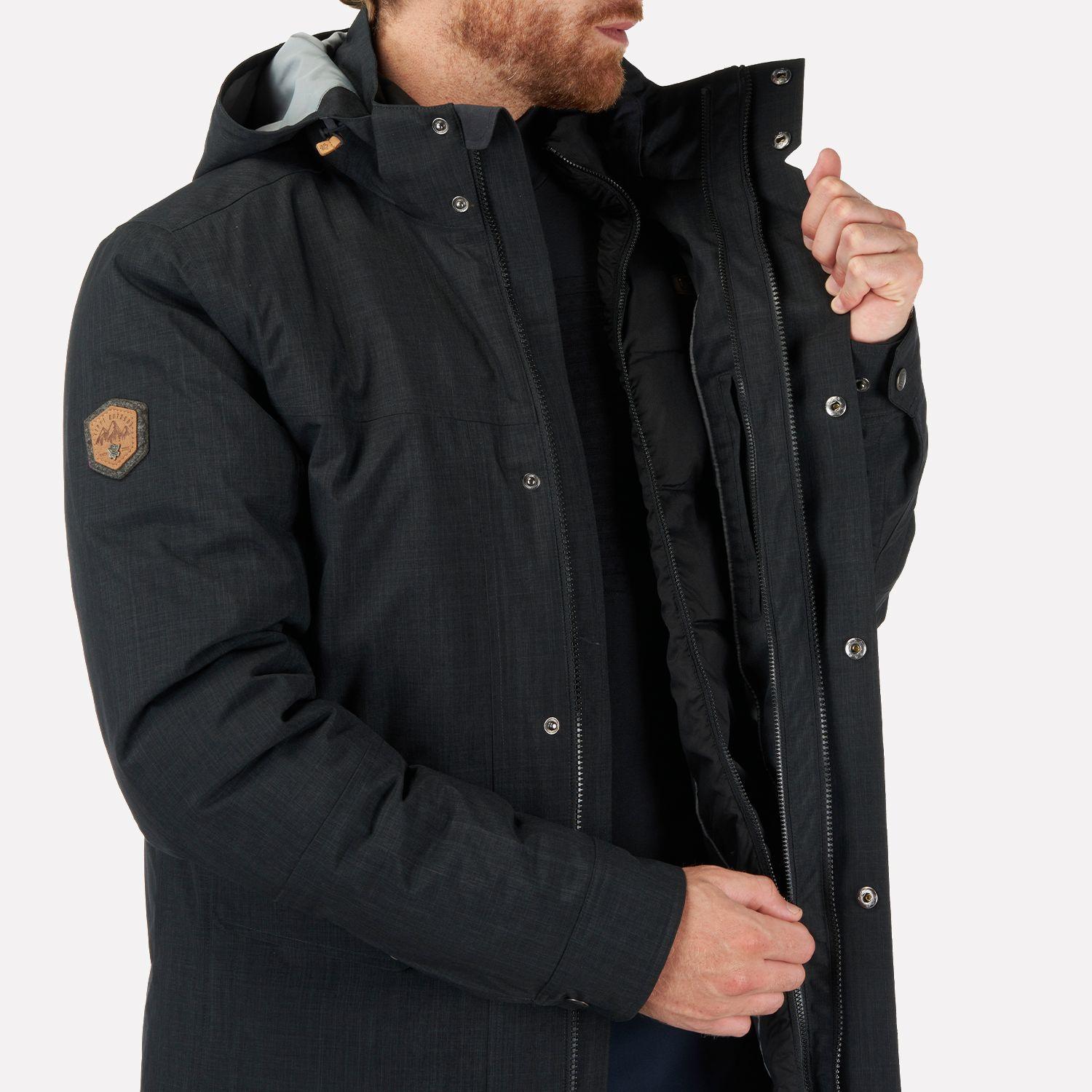 Chaqueta Hombre Nalca Fusion-3 Hoody Jacket Negro Lippi-3