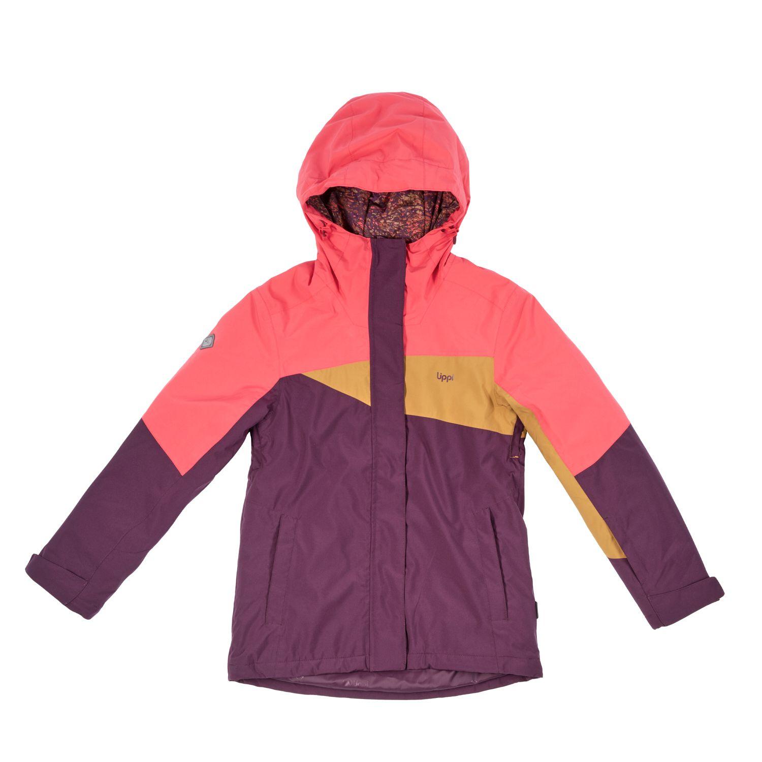 Chaqueta Teen Girl Shelter B-Dry Hoody Jacket Uva / Coral Lippi-0