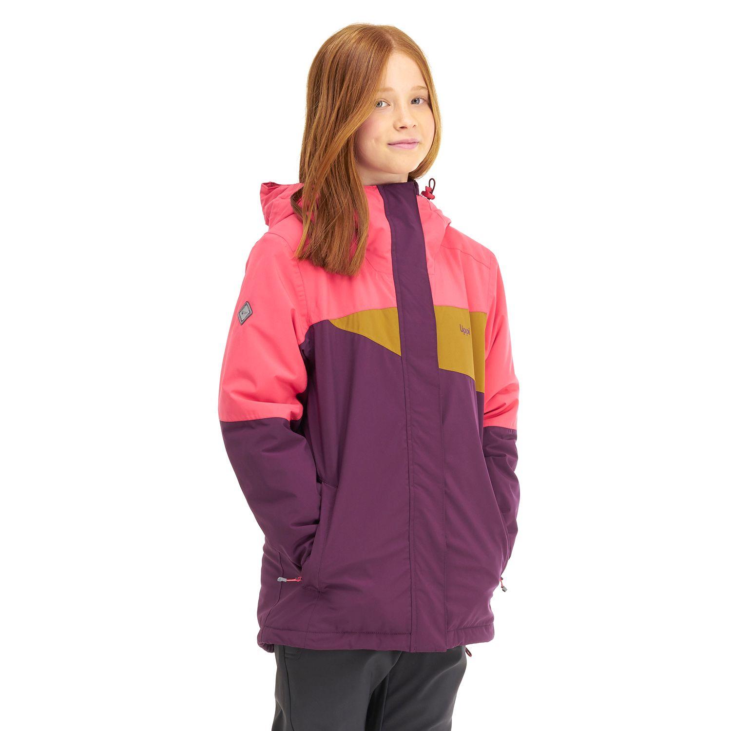 Chaqueta Teen Girl Shelter B-Dry Hoody Jacket Uva / Coral Lippi-2
