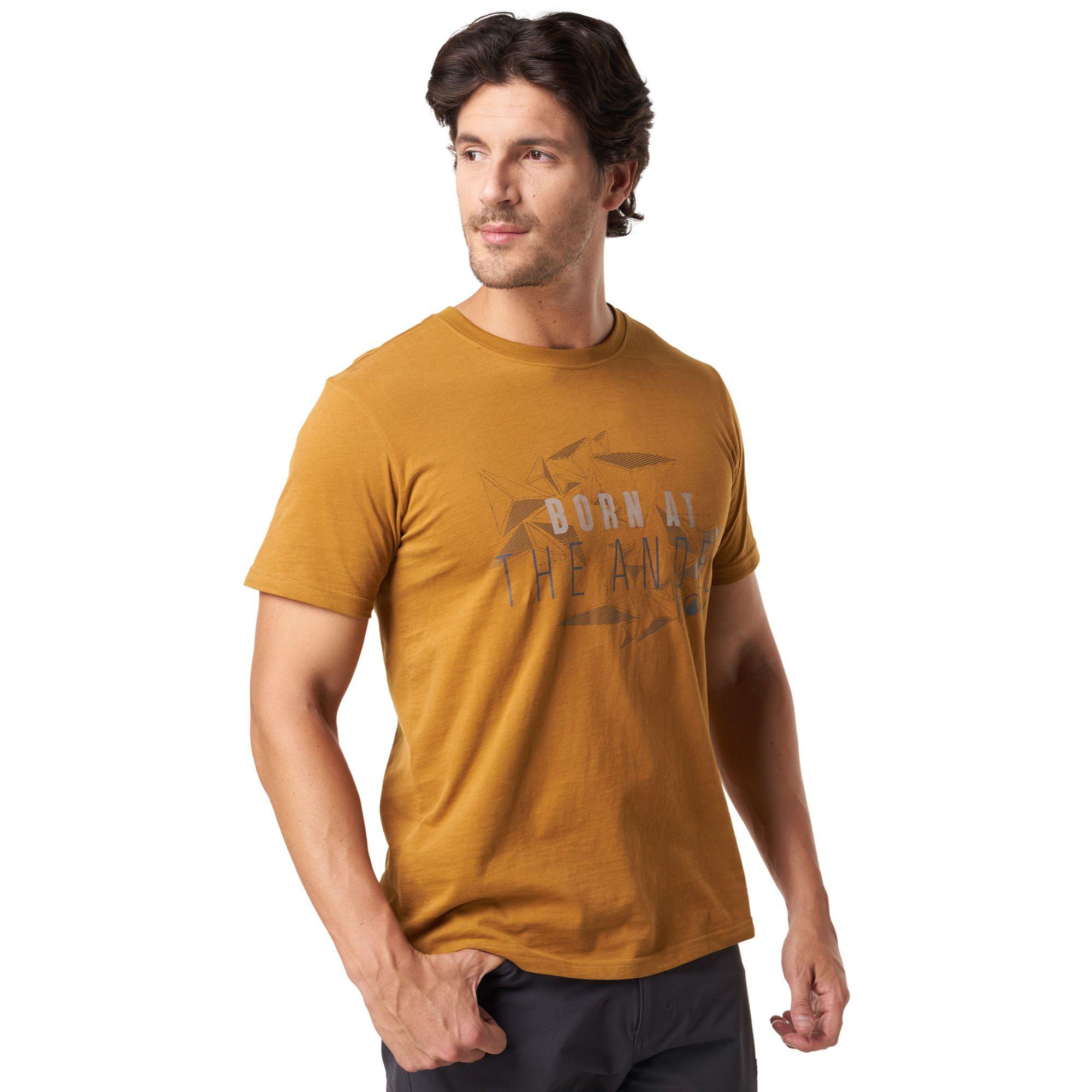 Polera Hombre Boulder UV-Stop Cotton T-Shirt Gris Oscuro Lippi-2