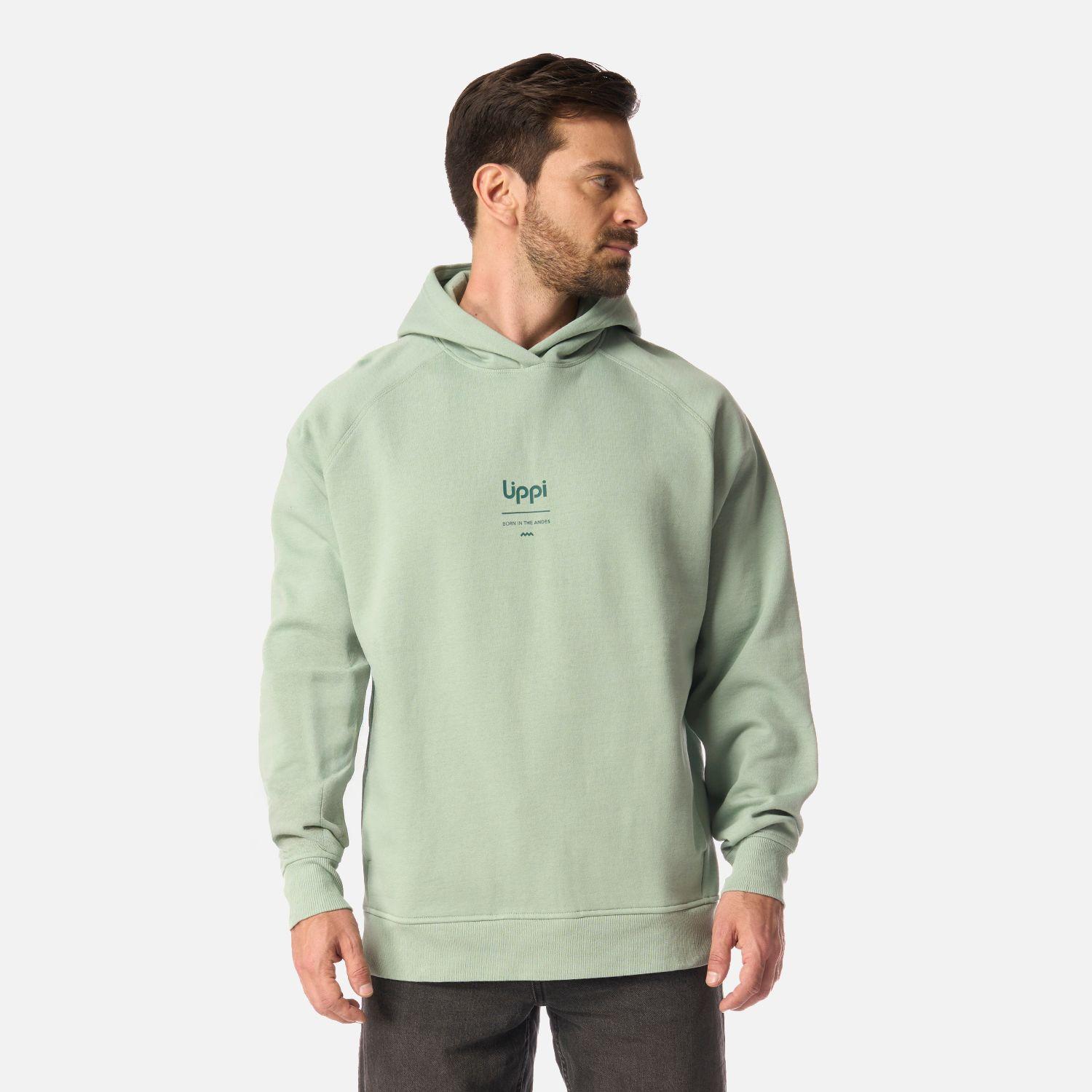 Polerón Hombre Ulmo Hoody Sweatshirt Jade Lippi I26-0