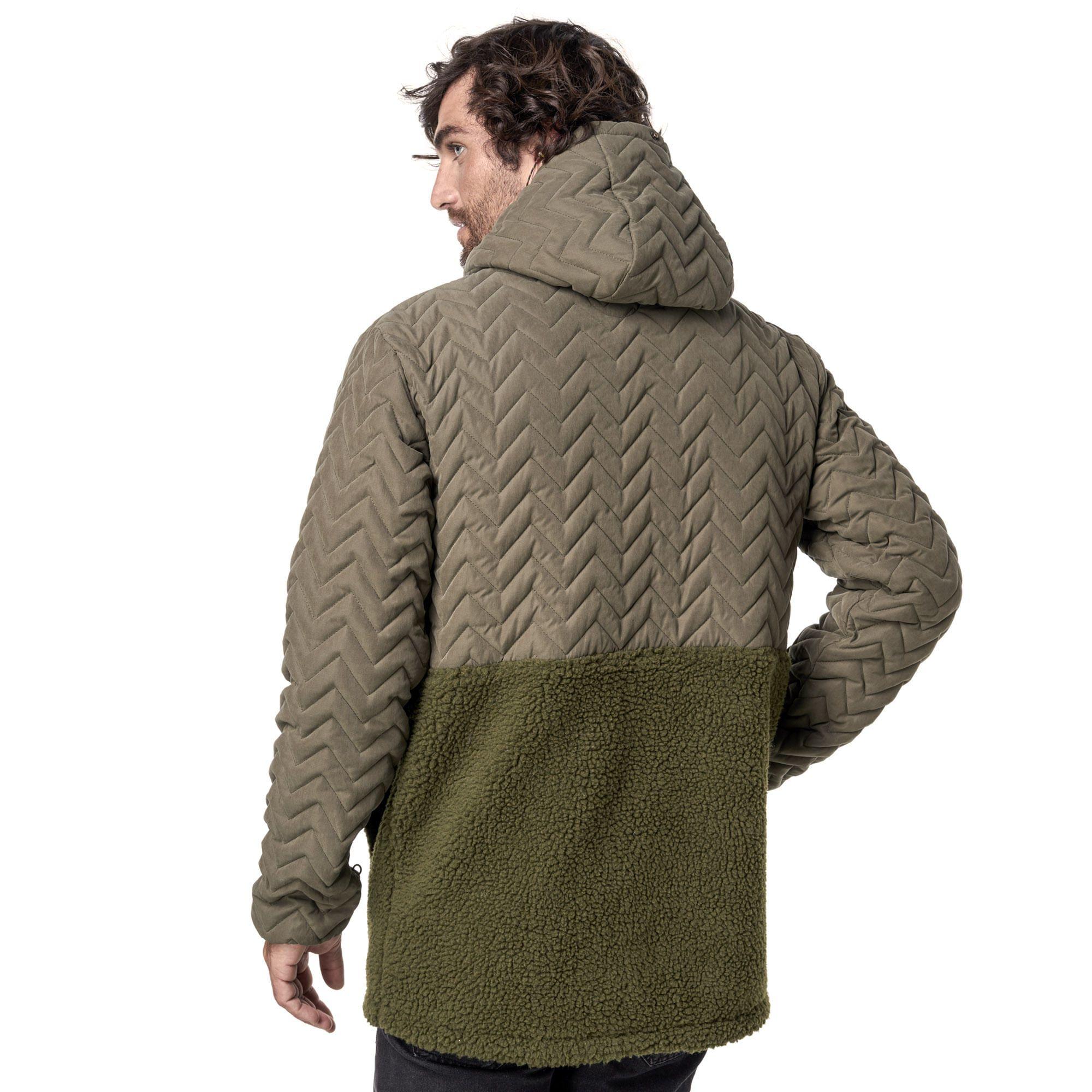 Chaqueta Hombre Comandante Ernesto Marley Print Oliva Haka Honu-6