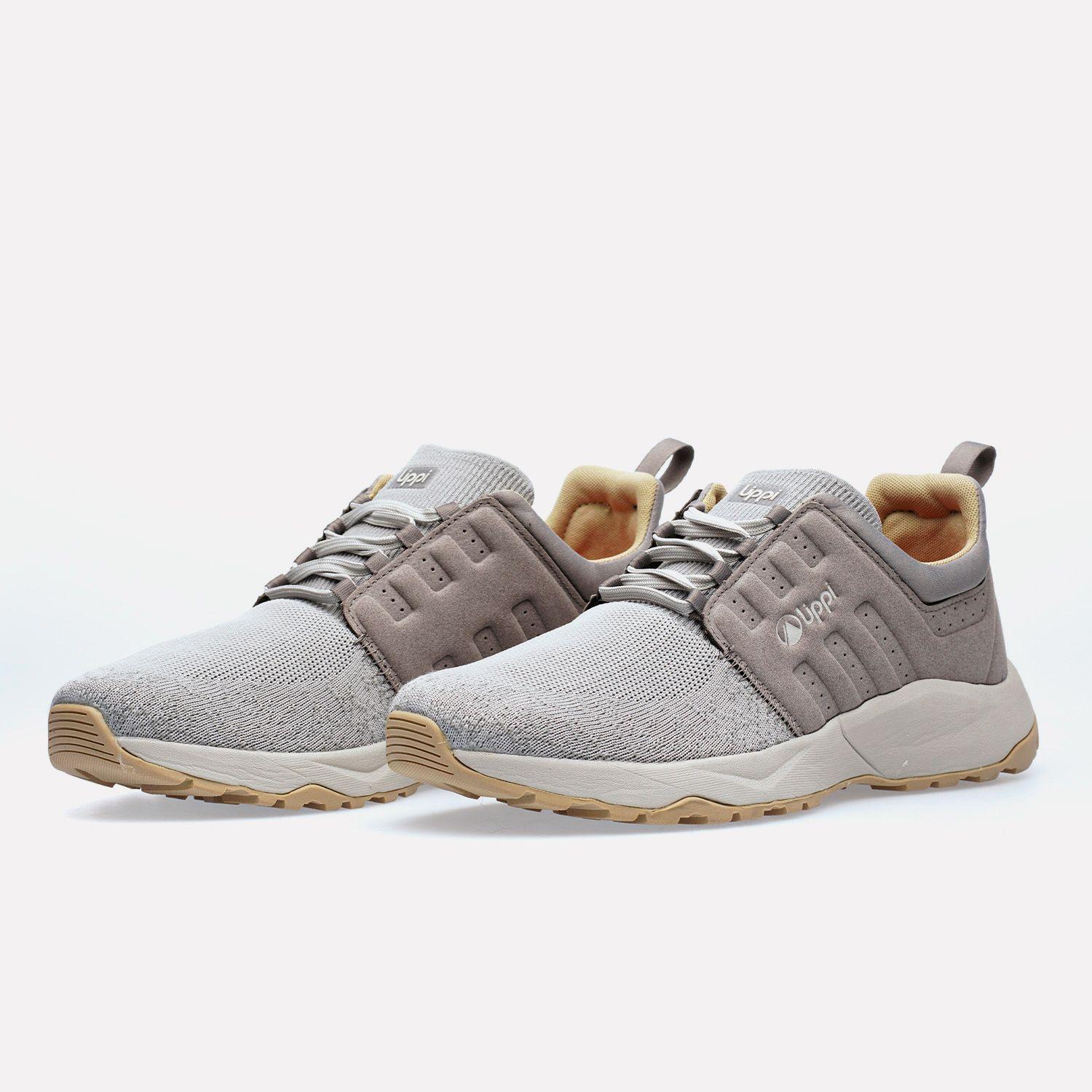 Zapatilla Hombre Wool Step City Gray Gum Lippi-2