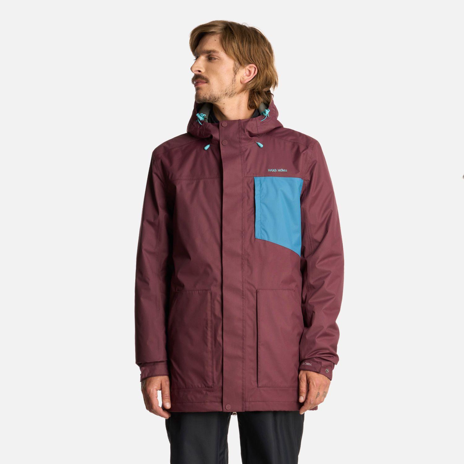 Chaqueta Hombre Terranova Burdeo Haka Honu I25-0