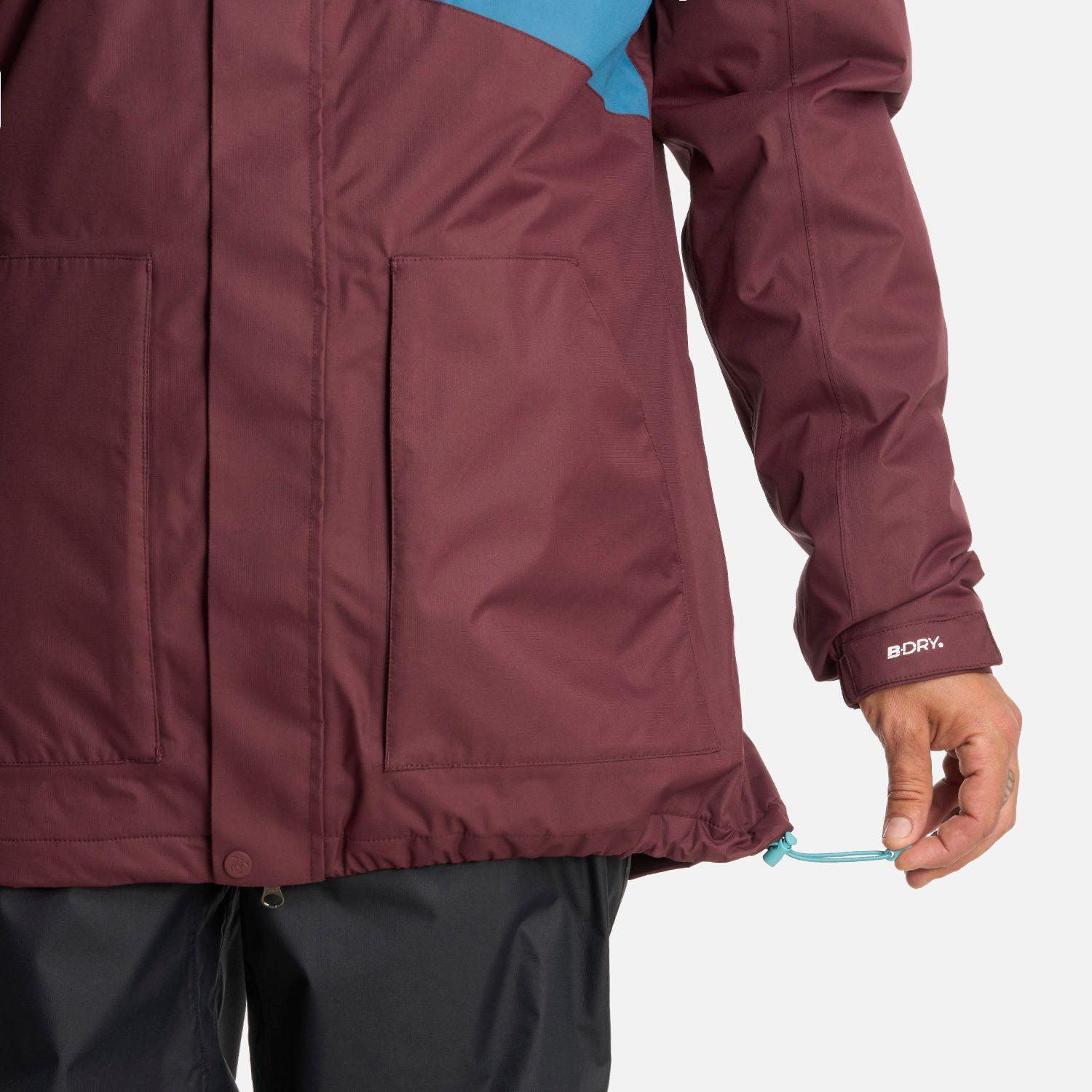 Chaqueta Hombre Terranova Burdeo Haka Honu-5