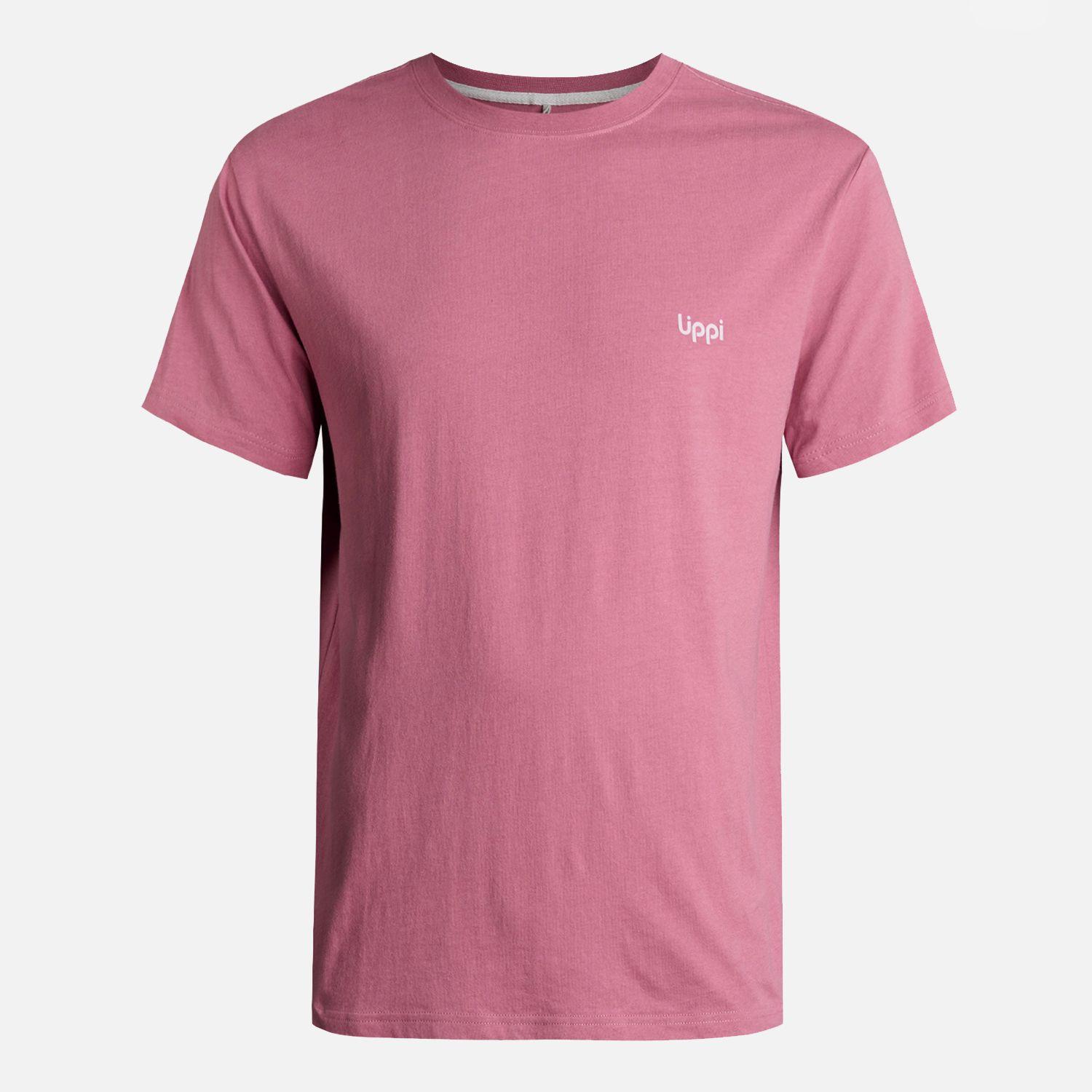 Polera Hombre Ulmo T-Shirt Rosa Oscuro Lippi V26-5
