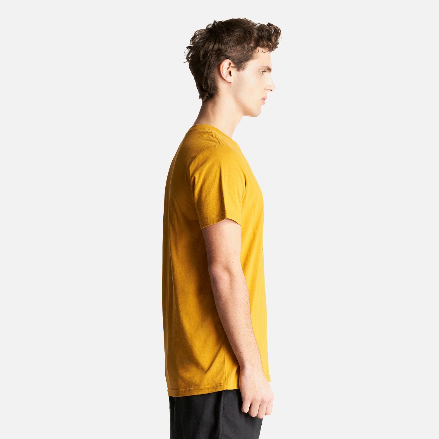 Polera Hombre Classic Piolet T-Shirt Mostaza Lippi-3