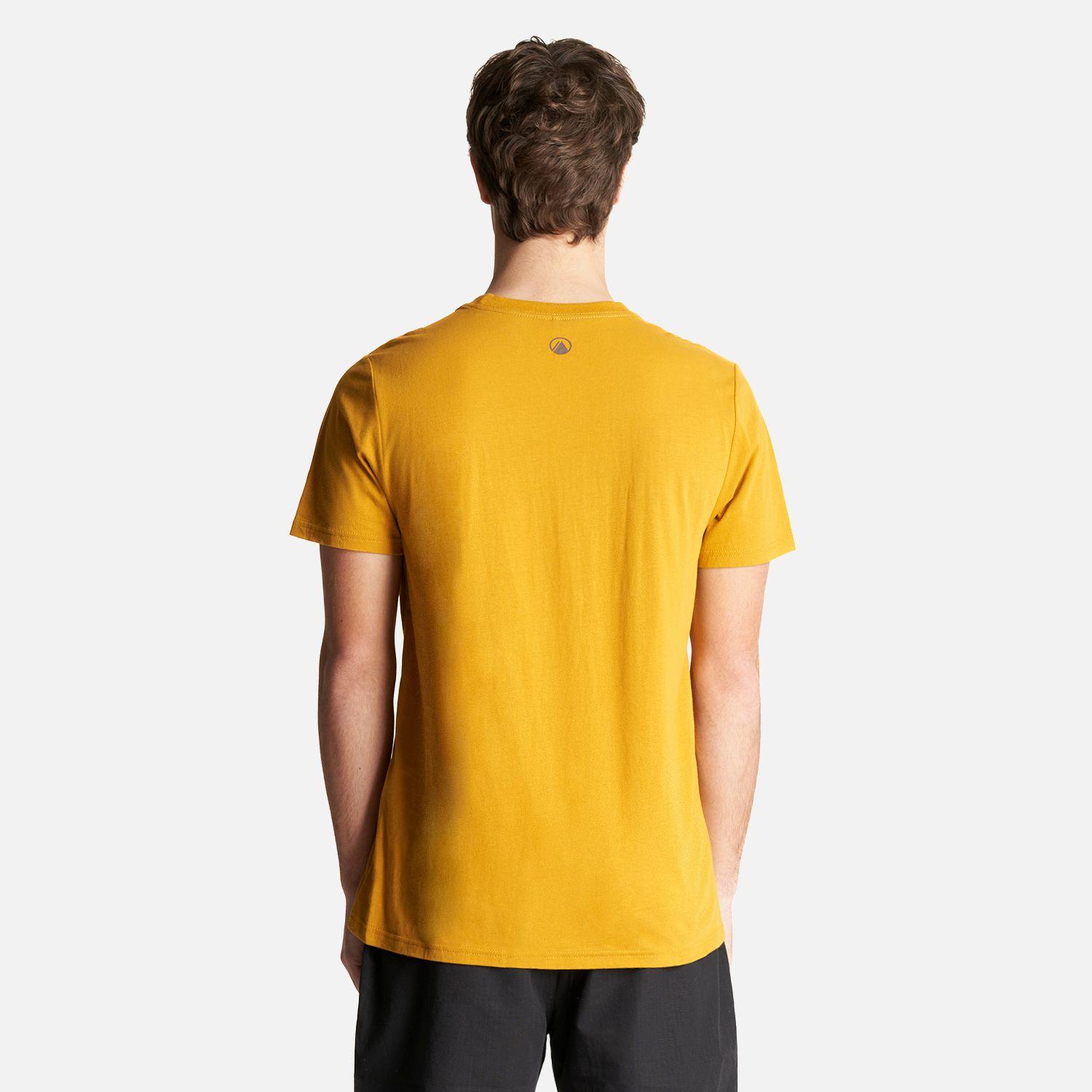 Polera Hombre Classic Piolet T-Shirt Mostaza Lippi-4