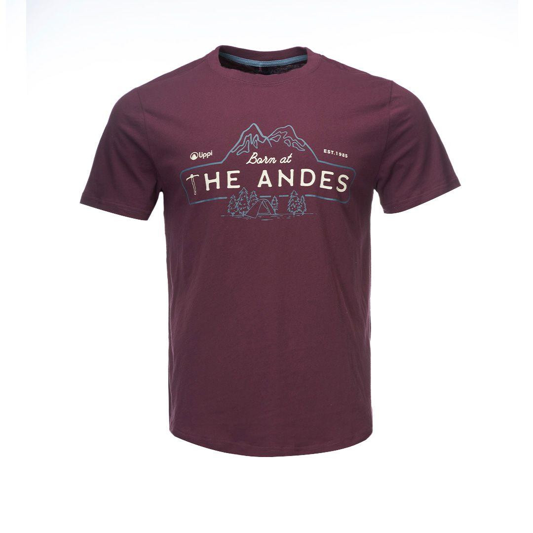 Polera Hombre Heritage UV-Stop T-Shirt Vino Lippi-0