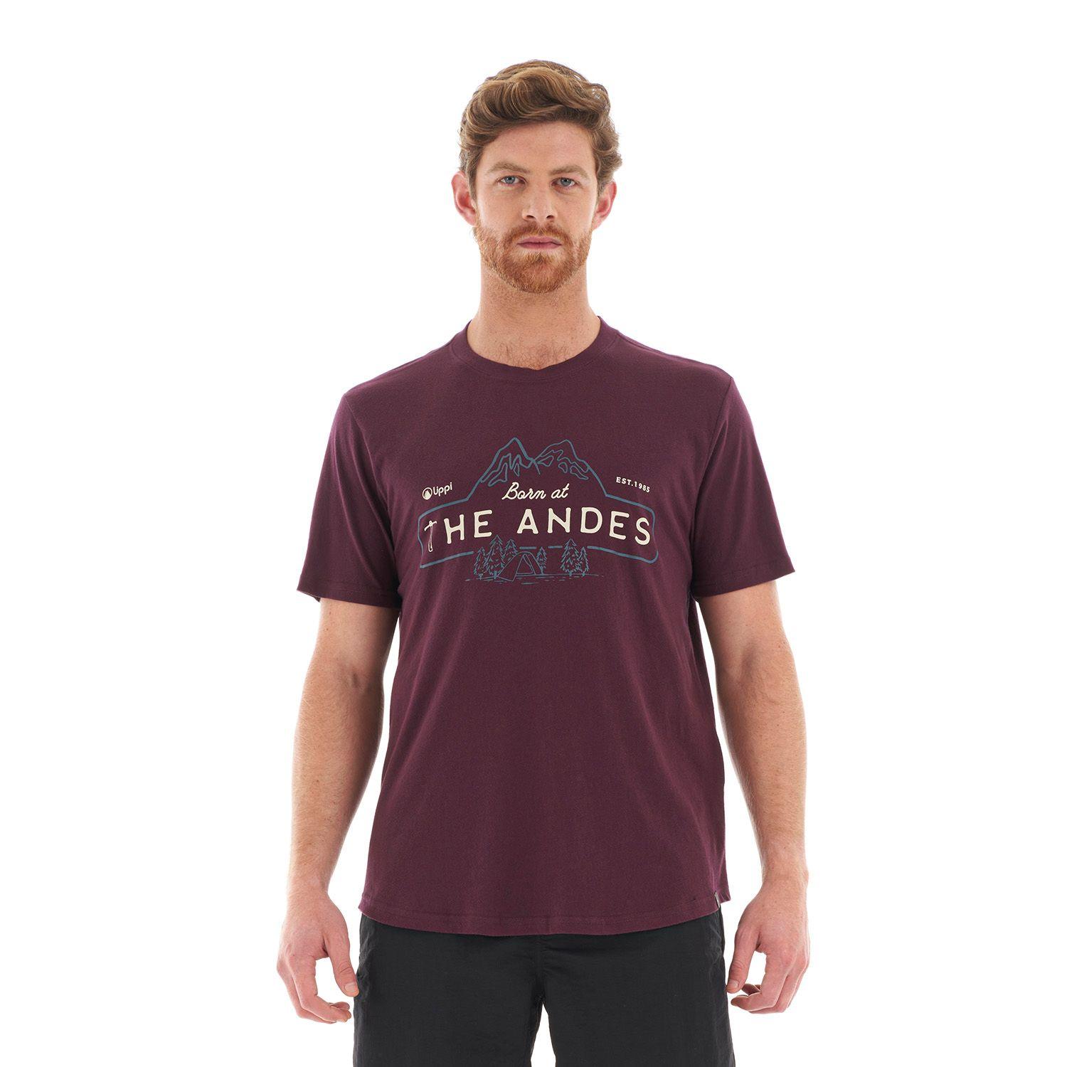 Polera Hombre Heritage UV-Stop T-Shirt Vino Lippi-1