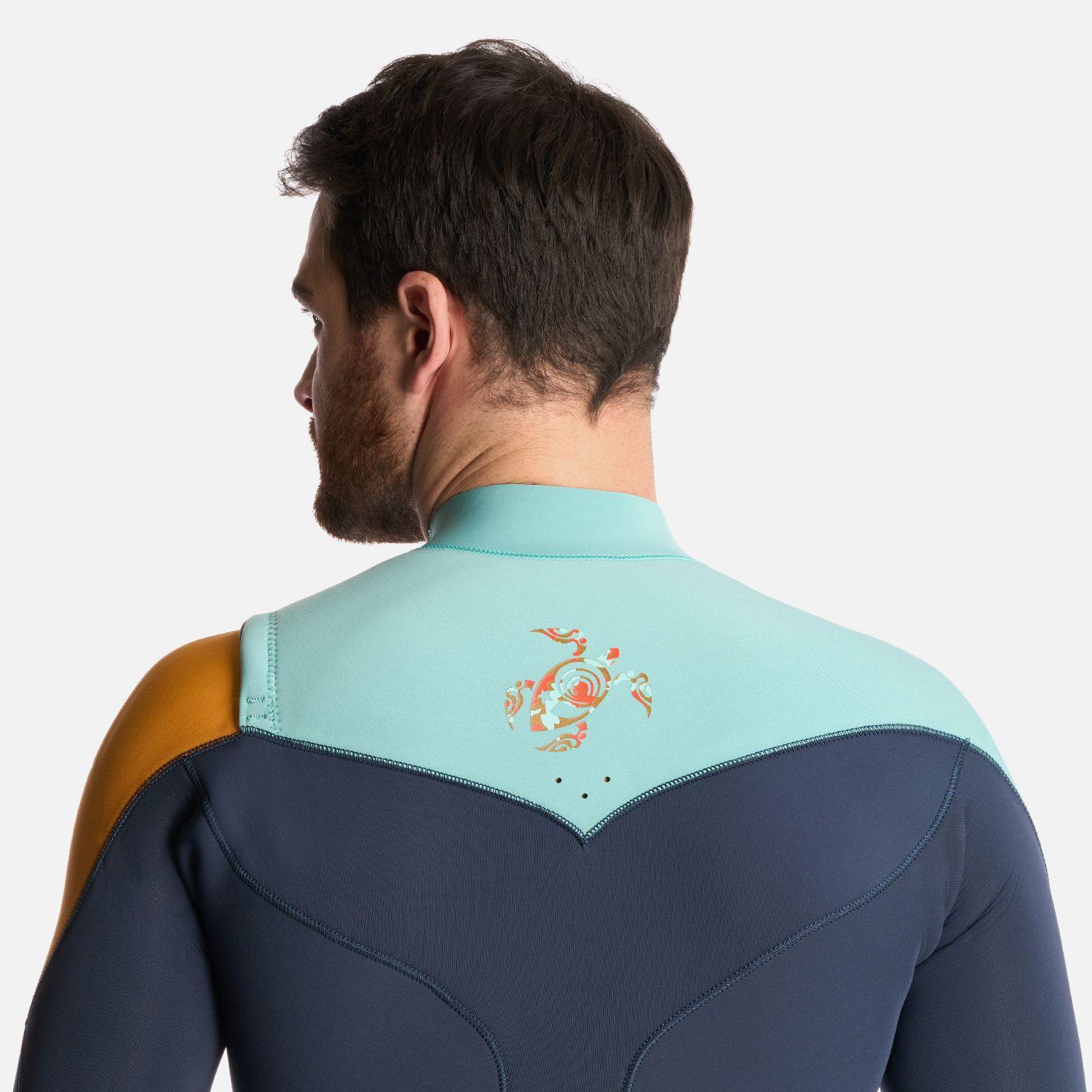 Traje de Surf Hombre Araucaria 4 Azul Haka Honu-3