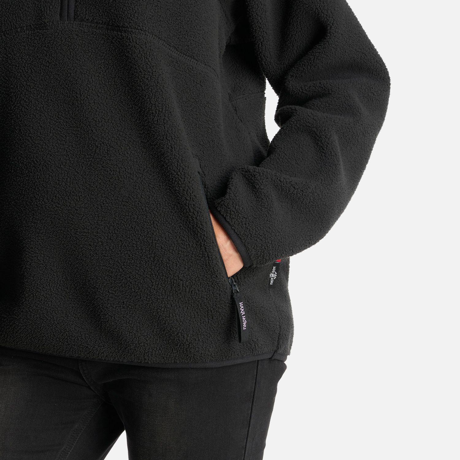 Poleron Mujer Fogon Negro Haka Honu-5