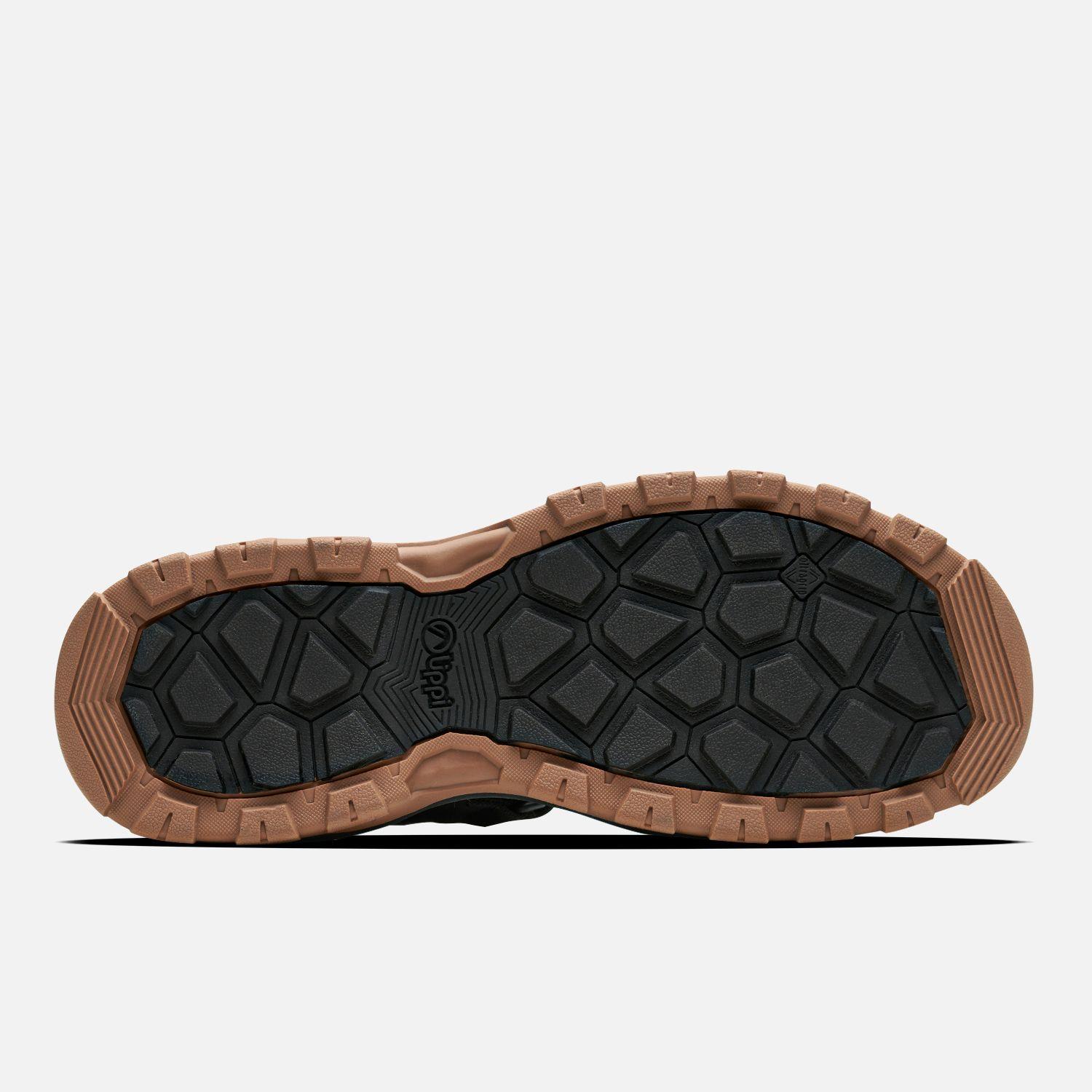 Sandalia Hombre Go Out Negro / Goma Lippi V26-2