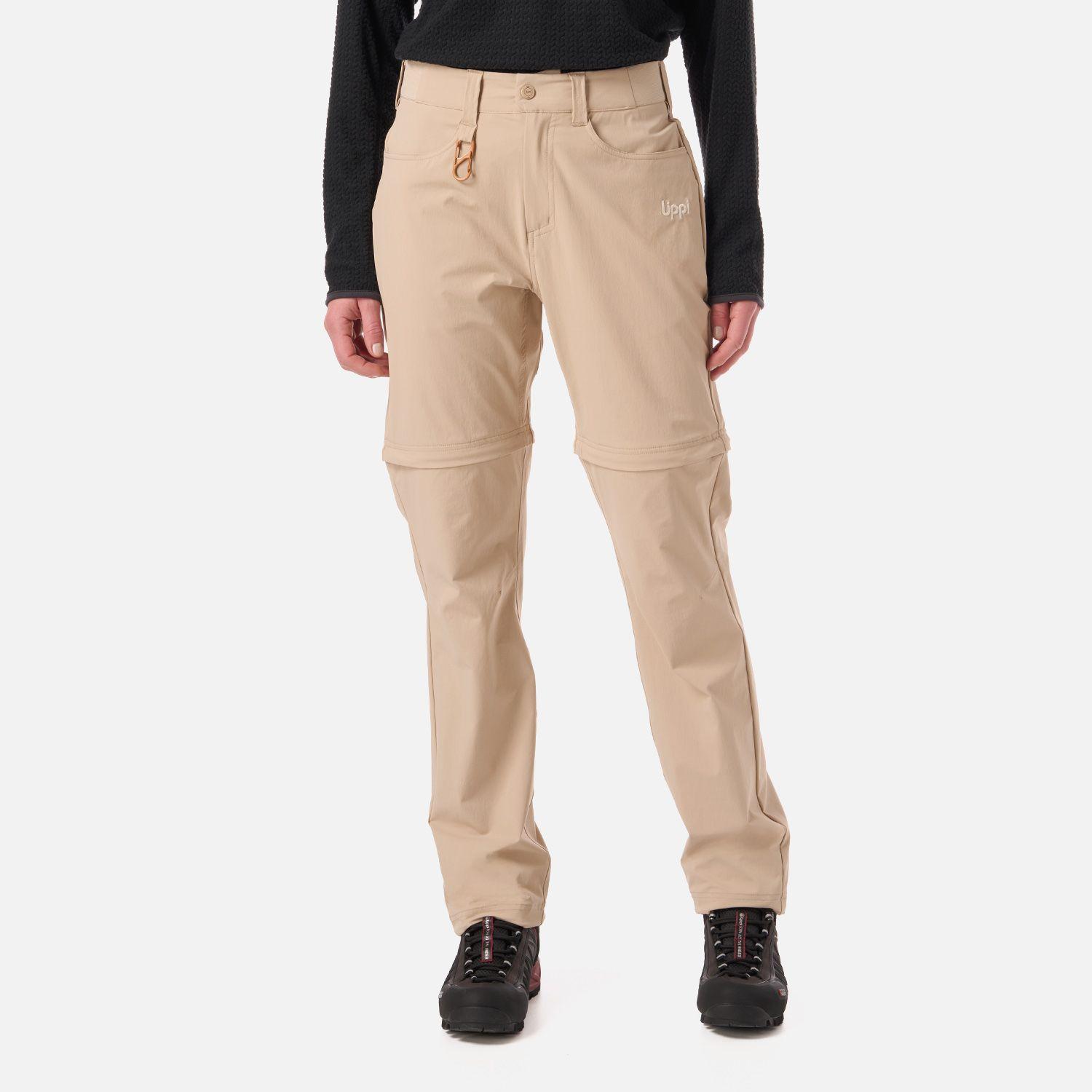 Pantalón Mujer Lennox Q-Dry Mix-2 Pants Beige Lippi V26-0