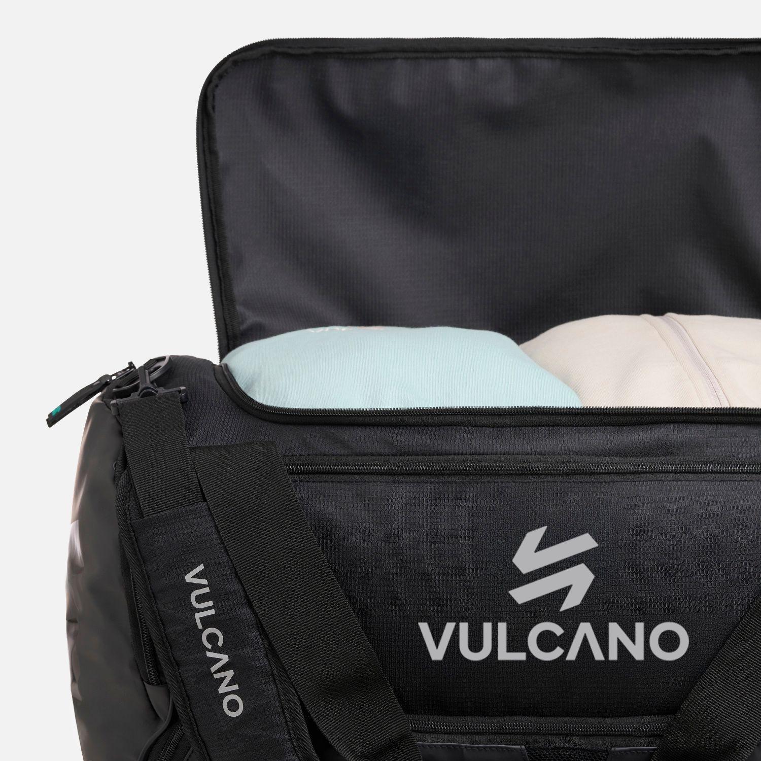 Bolso All Sport 60L Duffle Bag Negro Vulcano-5