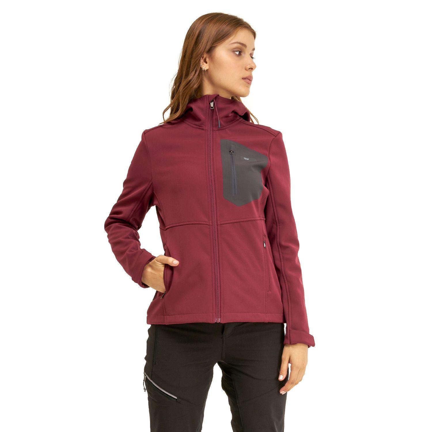 Chaqueta Mujer Seek Softshell Hoody Jacket Vino Lippi I20-1