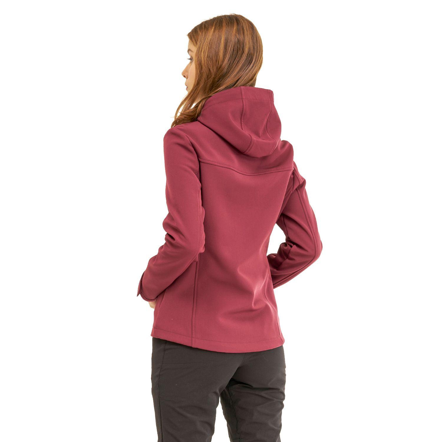 Chaqueta Mujer Seek Softshell Hoody Jacket Vino Lippi I20-2